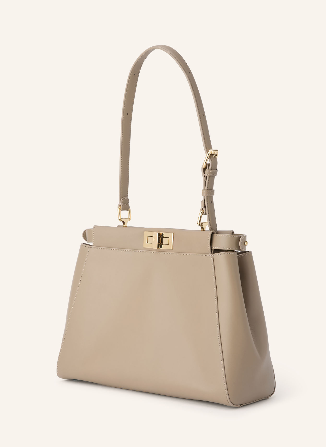 FENDI Handväska MY PEEKABOO MEDIUM: GRÅ