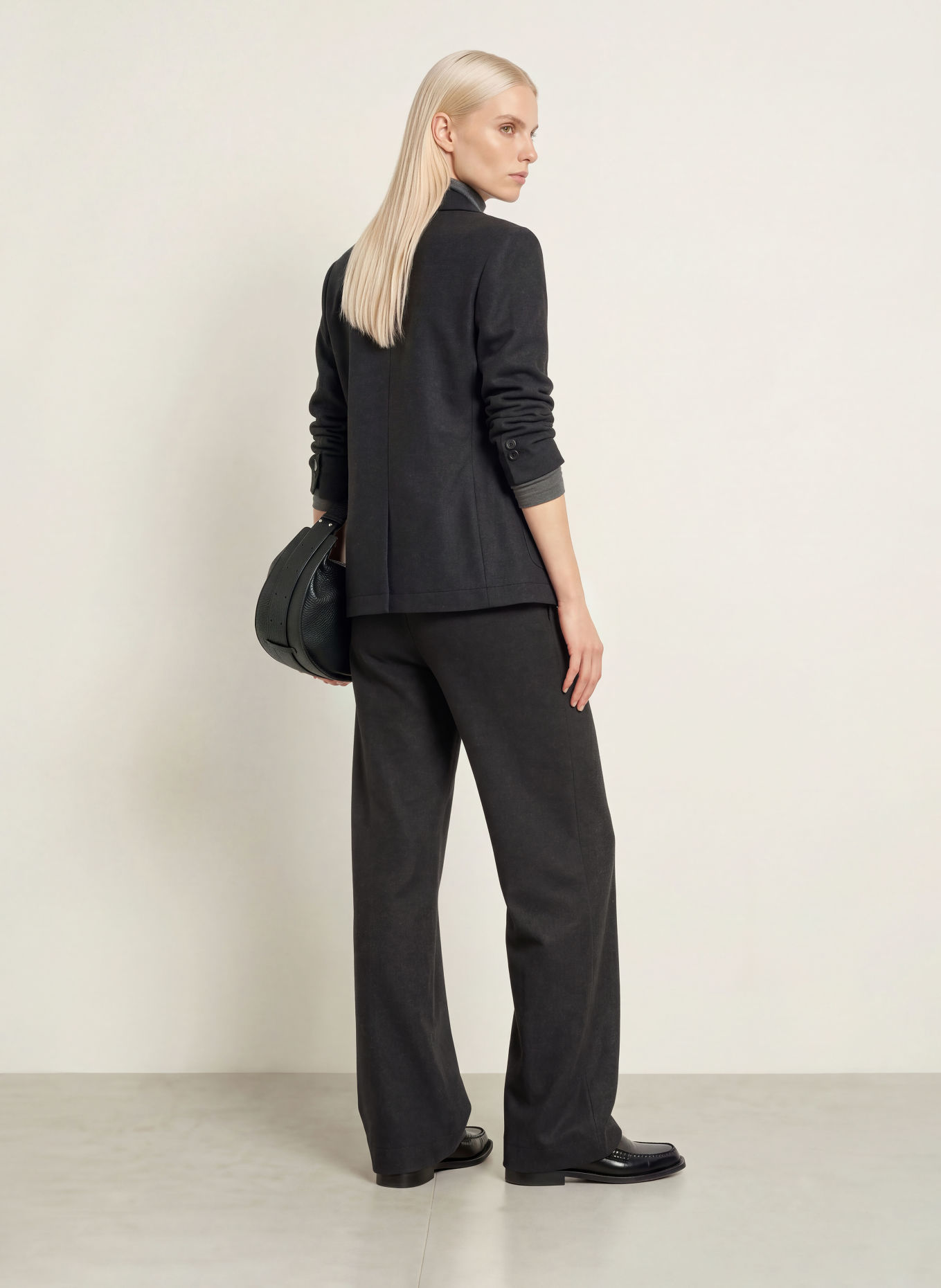 Marc O'Polo Flanellhose: DUNKELGRAU