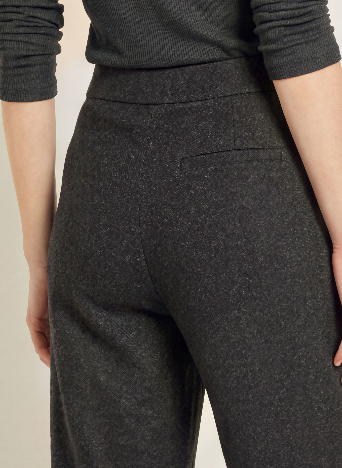 Marc O'Polo Flanellhose: DUNKELGRAU