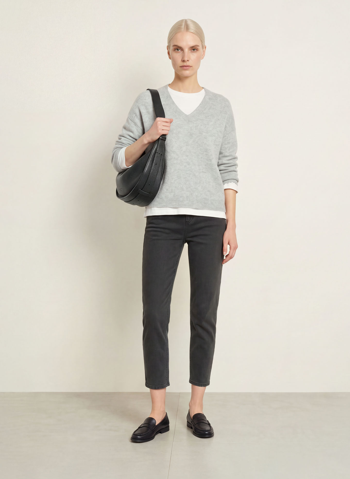 Marc O'Polo Cropped Jeans MALA: 0345 Broken Graphite