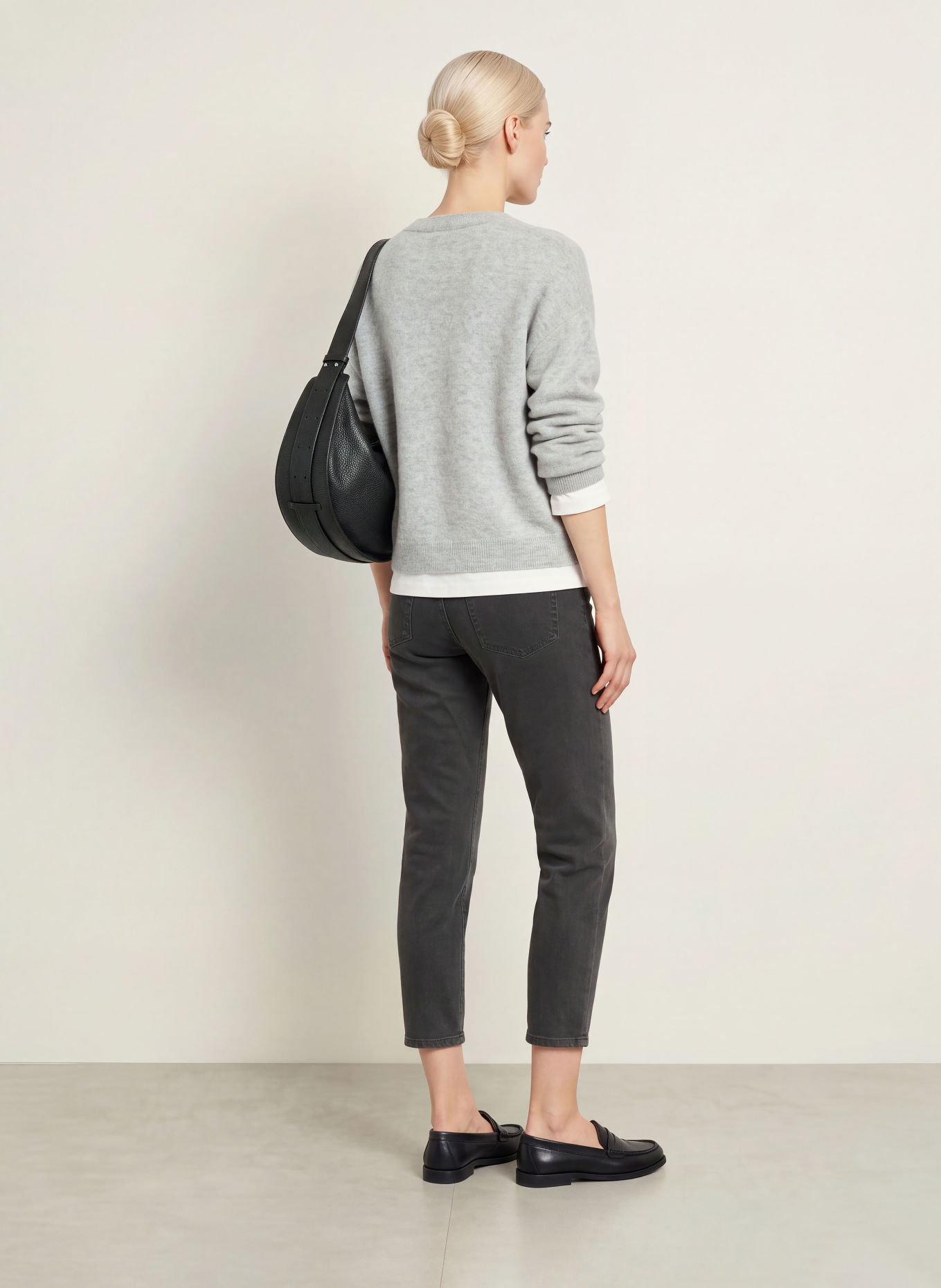 Marc O'Polo Cropped Jeans MALA: 0345 Broken Graphite