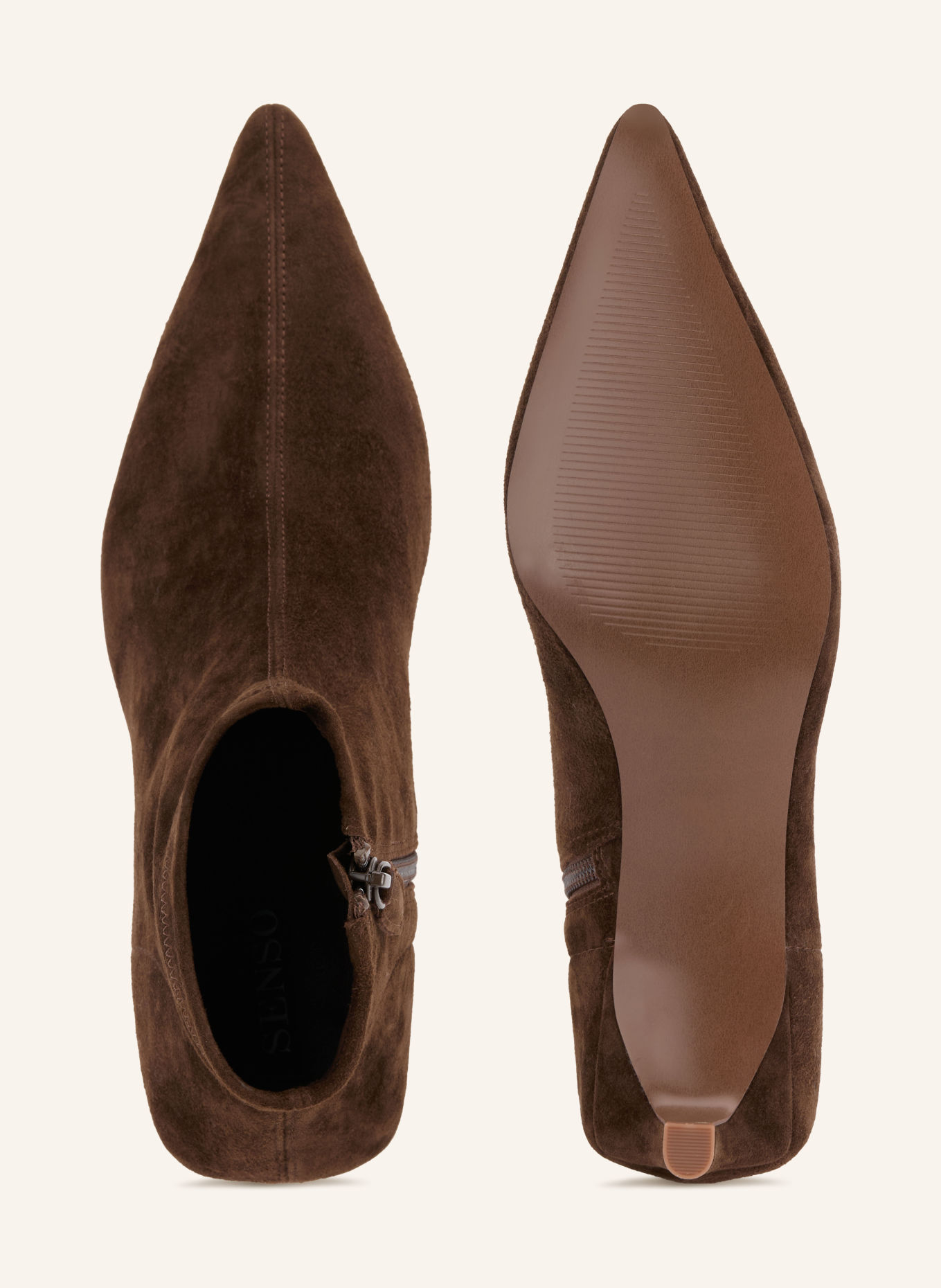 SENSO Ankle boots: DARK BROWN