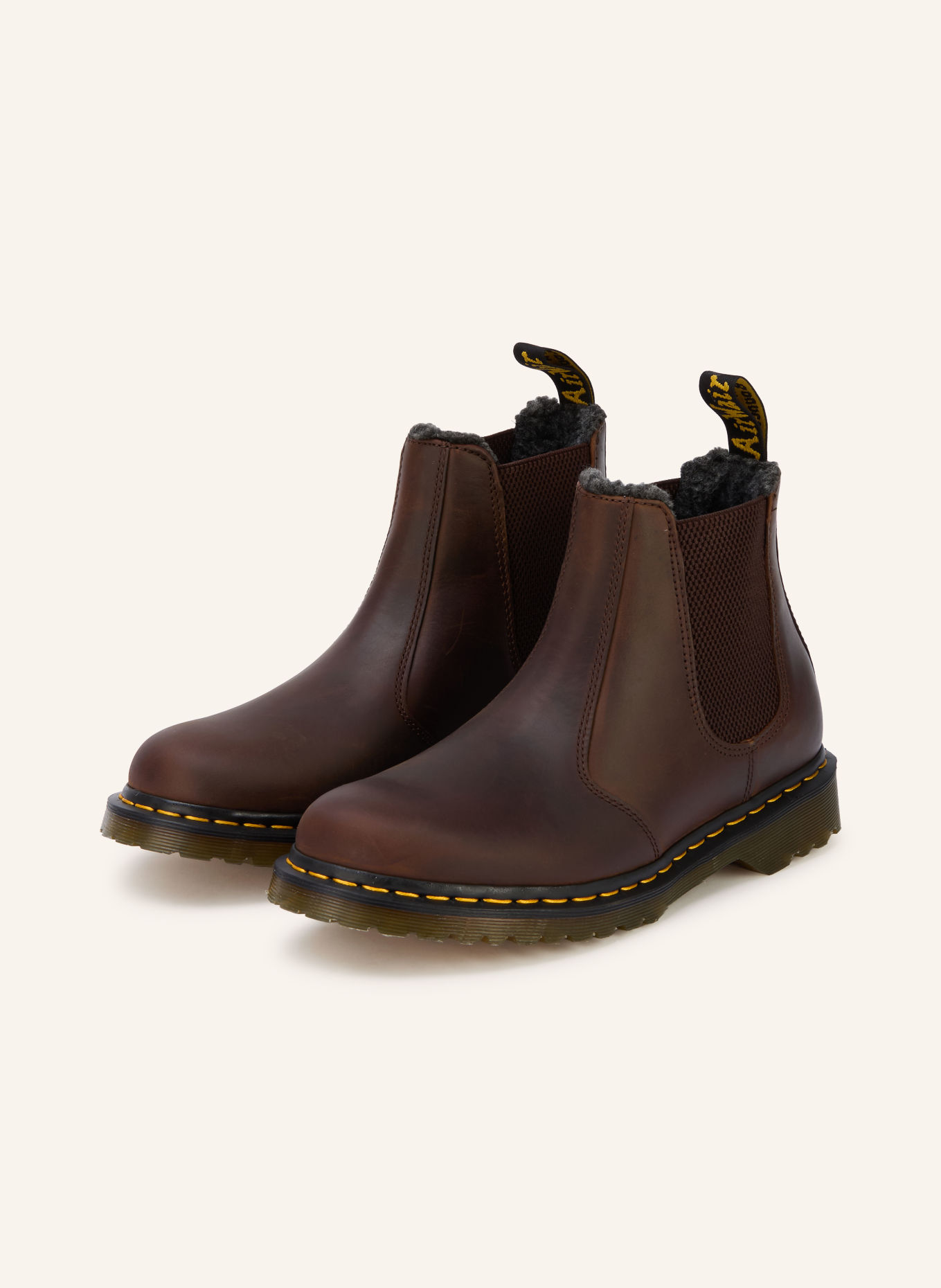 Dr. Martens Chelsea-Boots WL CRAZY HORSE: DUNKELBRAUN