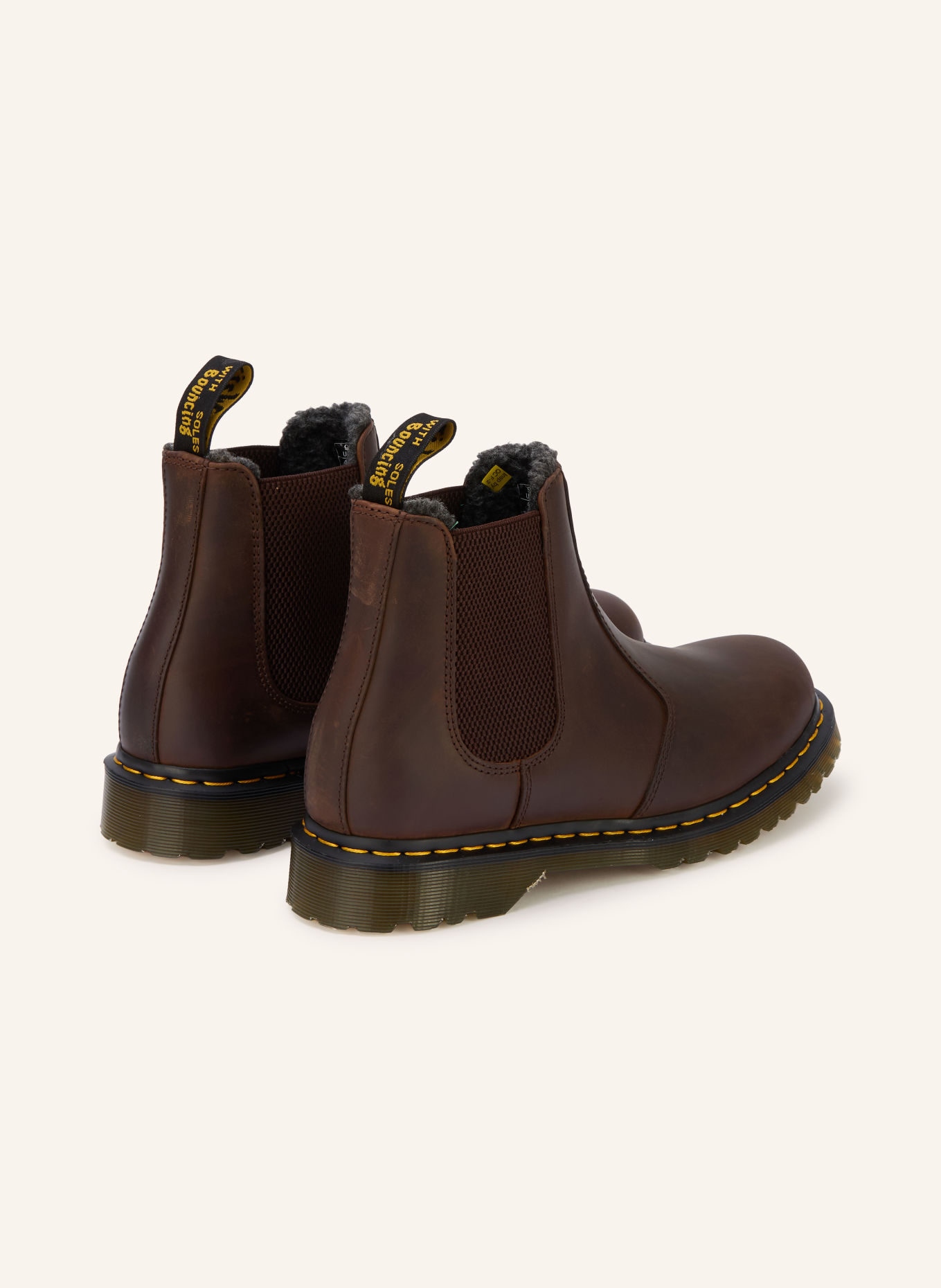 Dr. Martens Chelsea-Boots WL CRAZY HORSE: DUNKELBRAUN