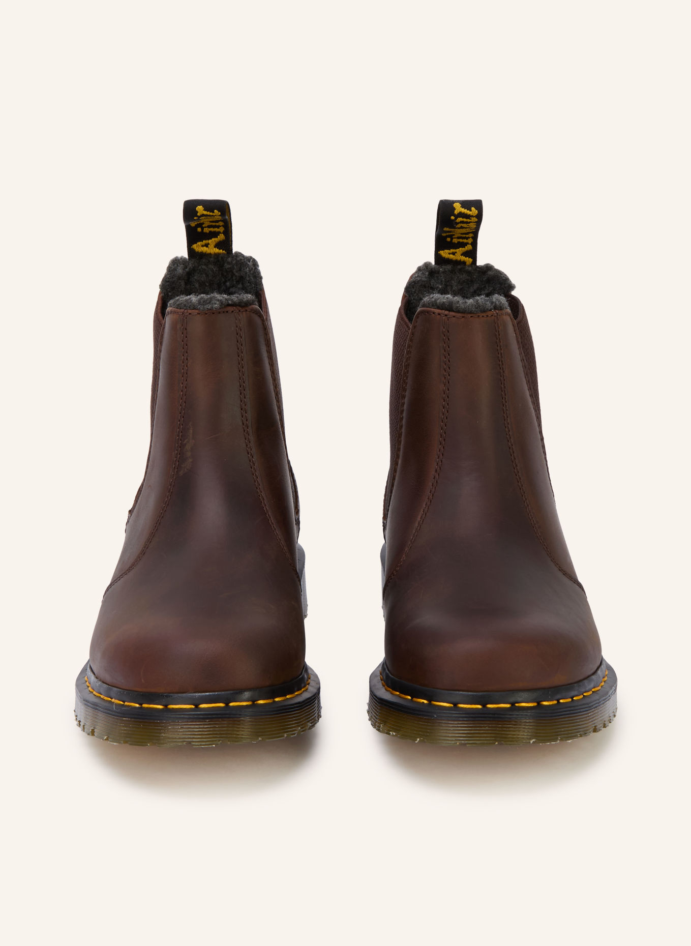 Dr. Martens Chelsea-Boots WL CRAZY HORSE: DUNKELBRAUN