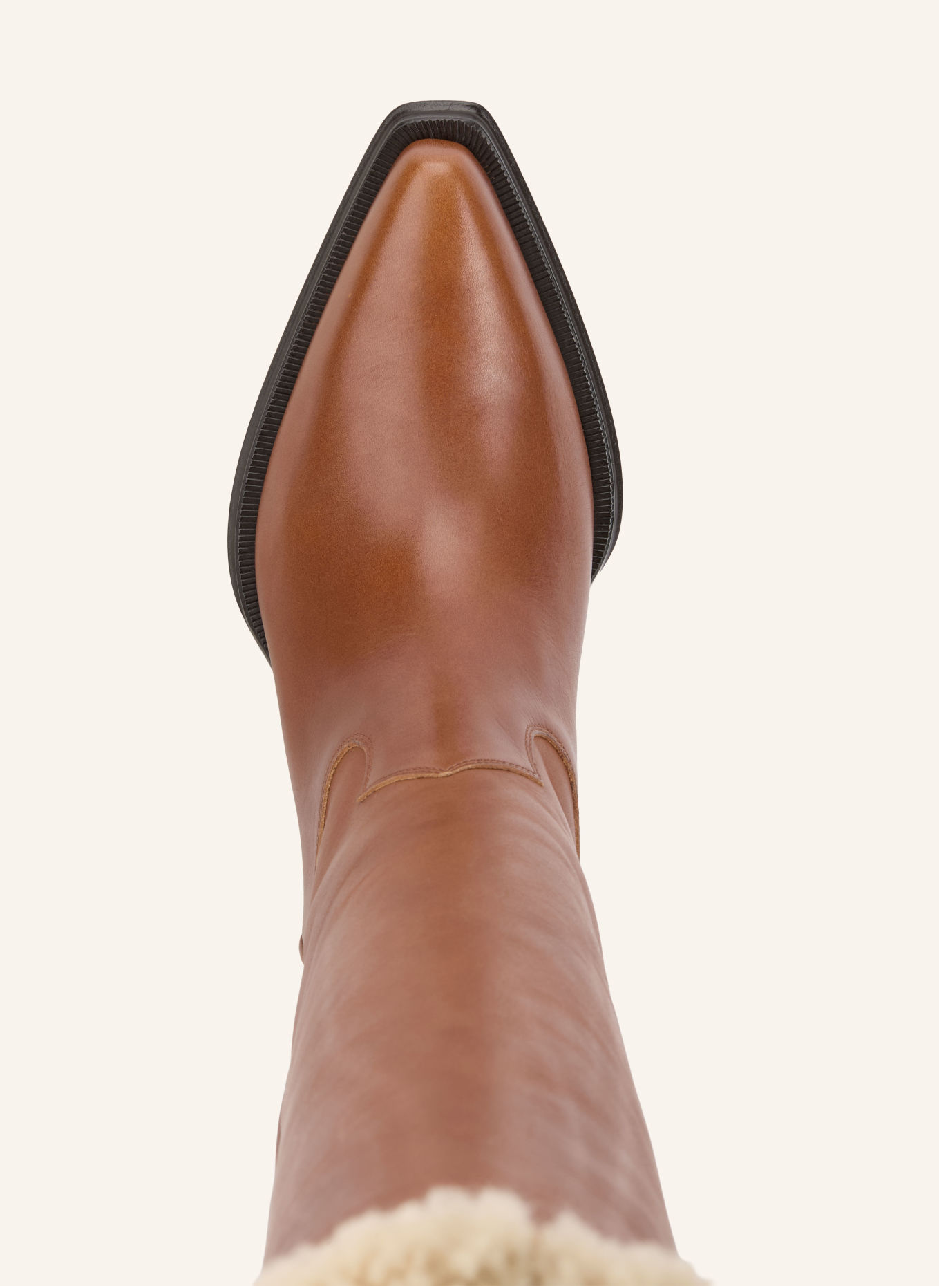 Chloé Kozaki za kolano: 27T GINGER BROWN