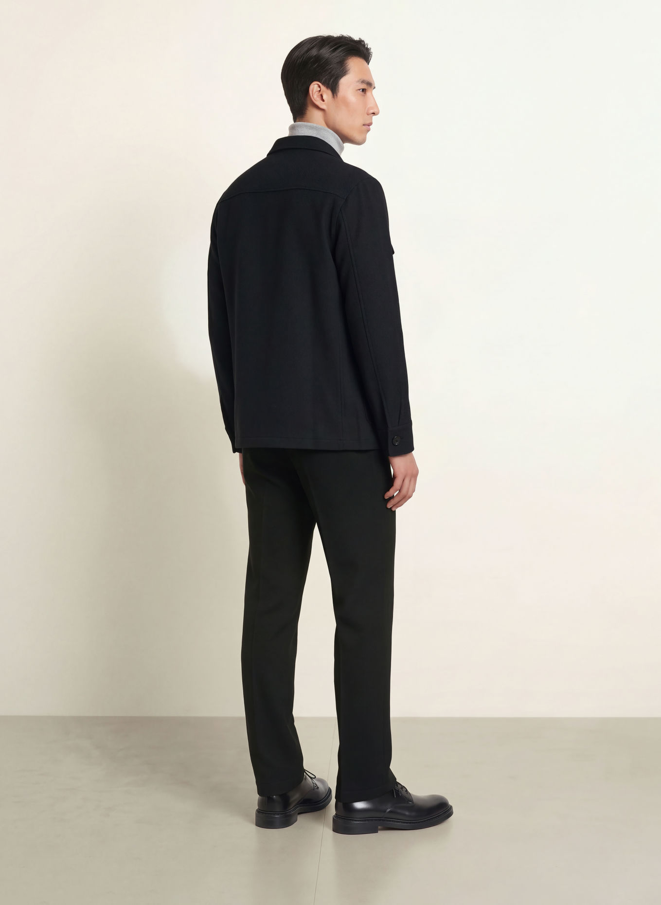 CRUNA Chinos Regular Fit: MØRKEBLÅ