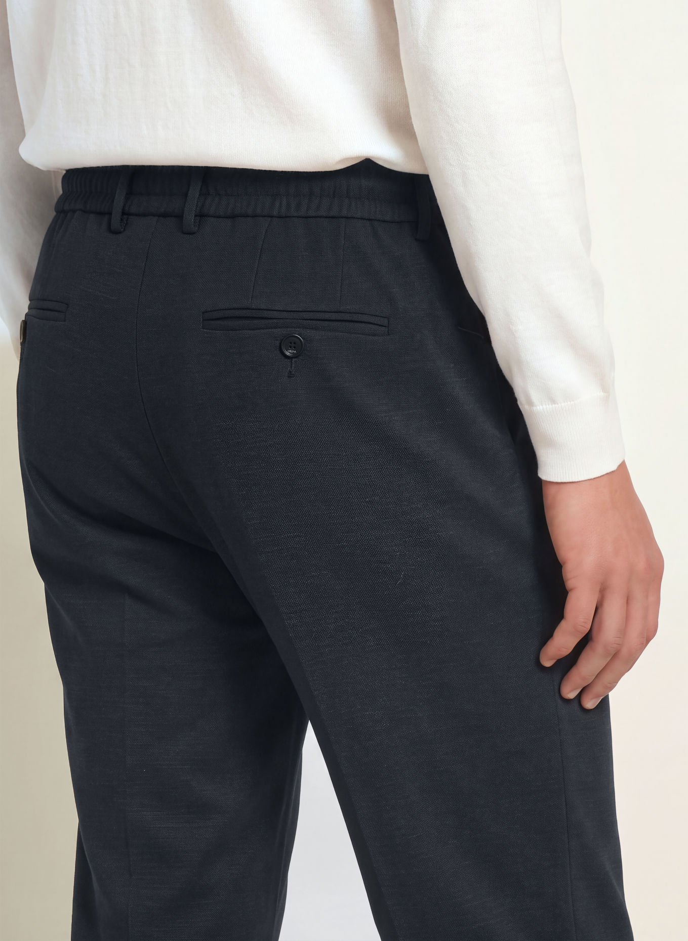CRUNA Chinos MITTE Extra Slim Fit: MØRKEBLÅ