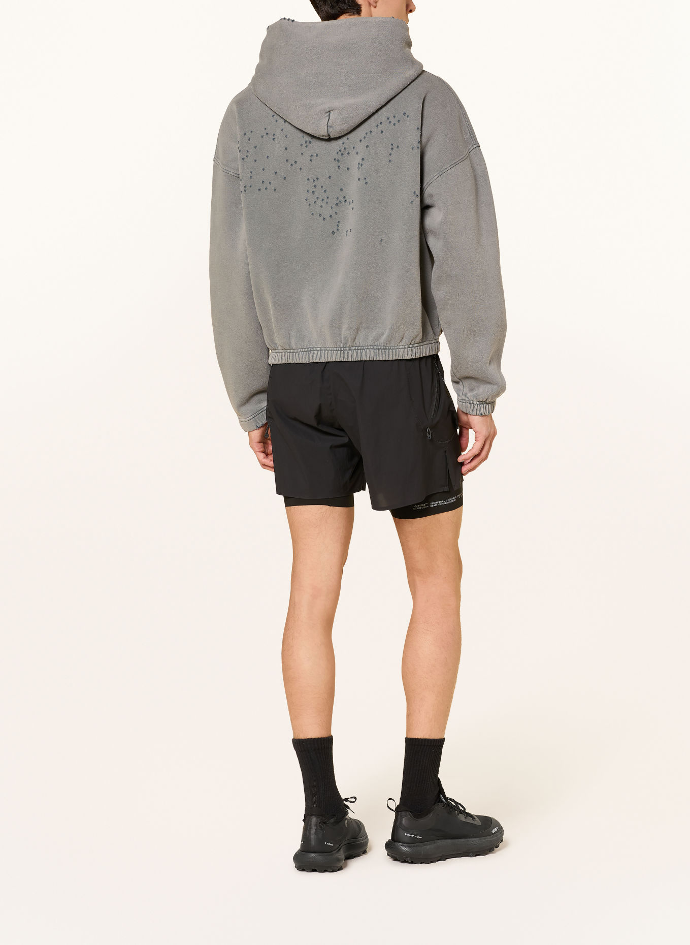 SATISFY MOTHTECH™ Functional Hoodie: GRAY