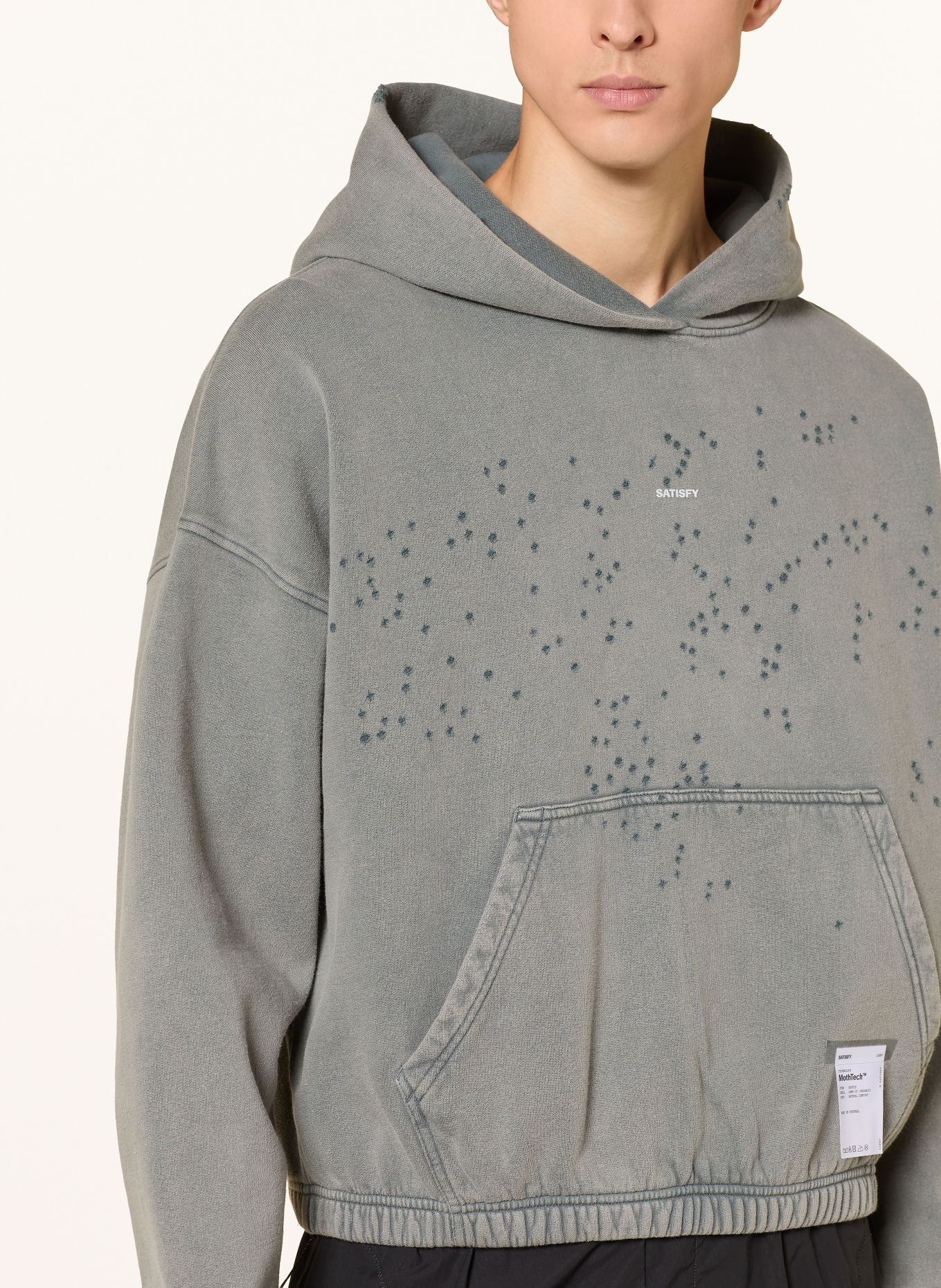 SATISFY MOTHTECH™ Functional Hoodie: GRAY