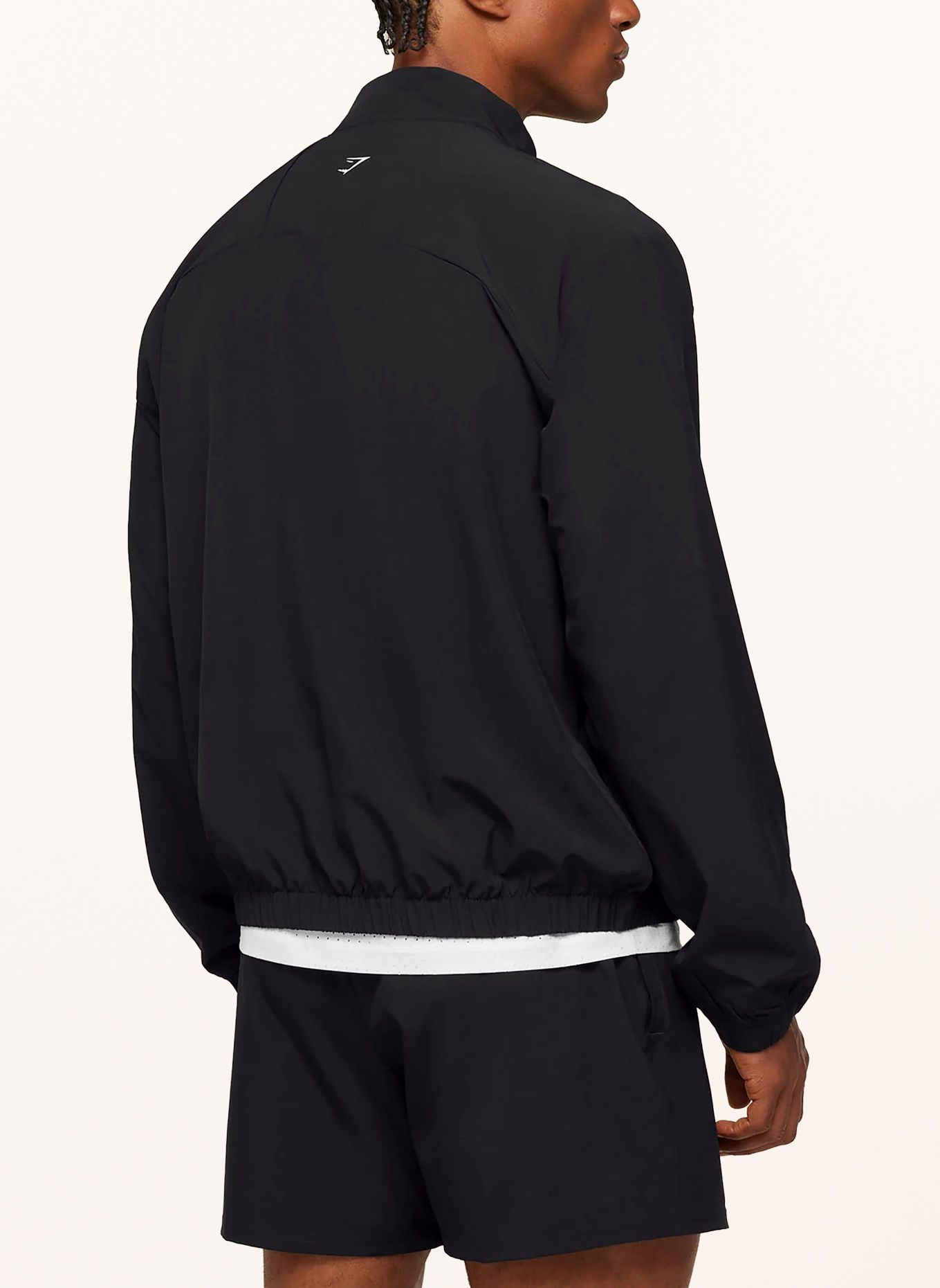 GYMSHARK Trainingsjacke GOOD TRAIN: SCHWARZ