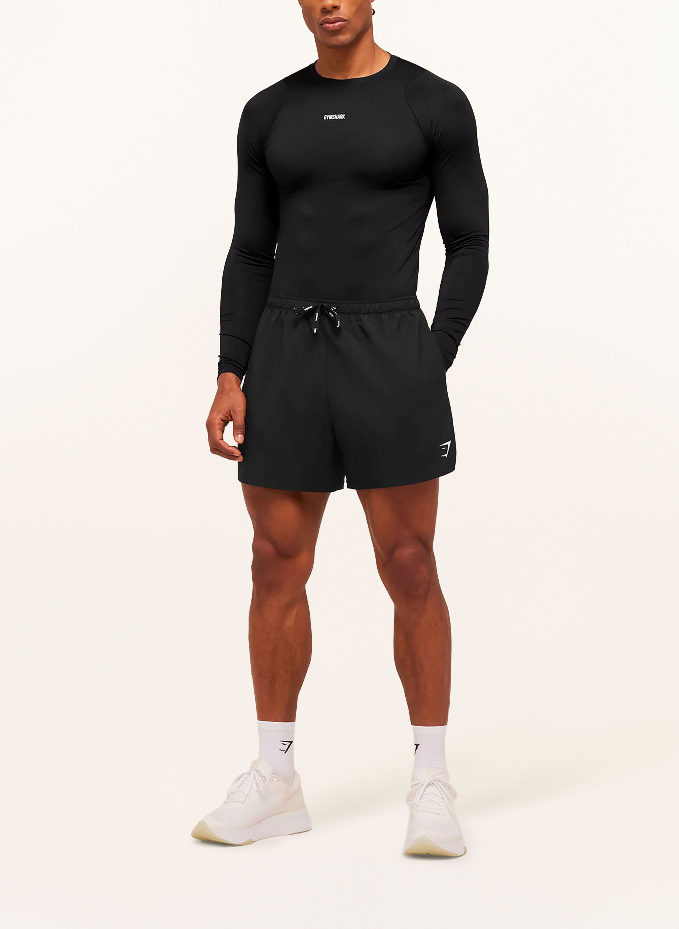 GYMSHARK T-shirt technique TRAIN: NOIR
