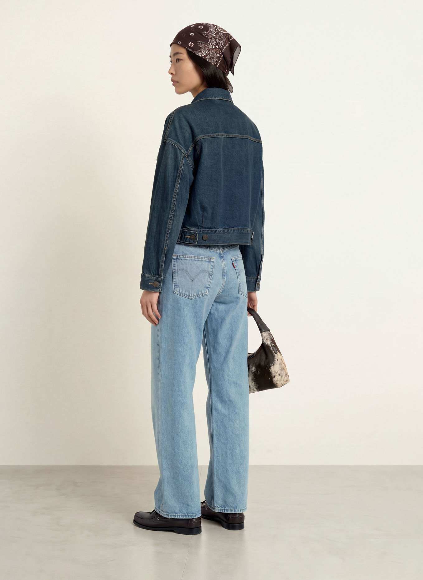 Levi's® Wide-Leg jeans MIDDY: 03 Med Indigo - Worn In
