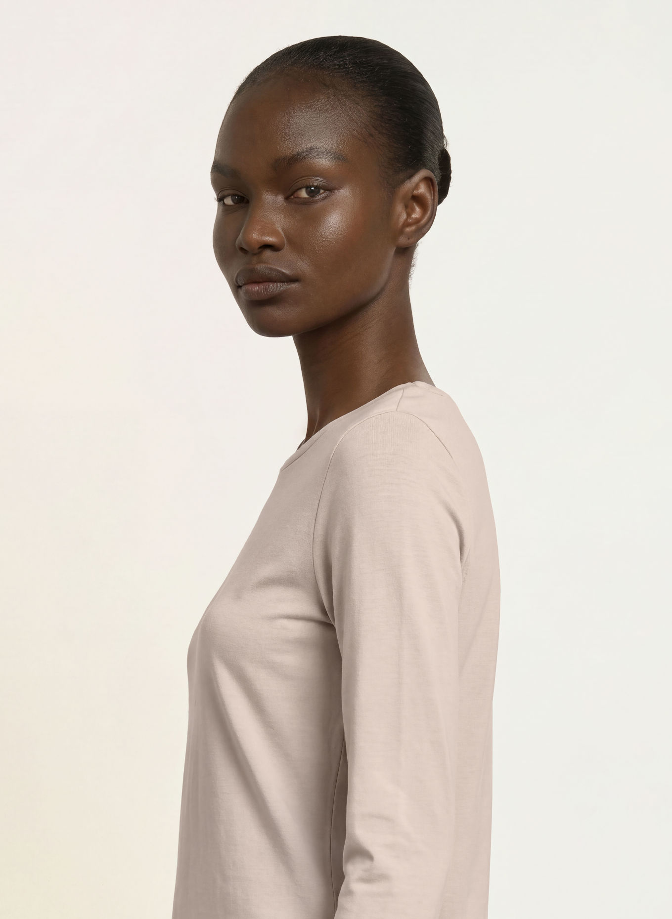Stefan Brandt FANNY Long-sleeve shirt: BEIGE