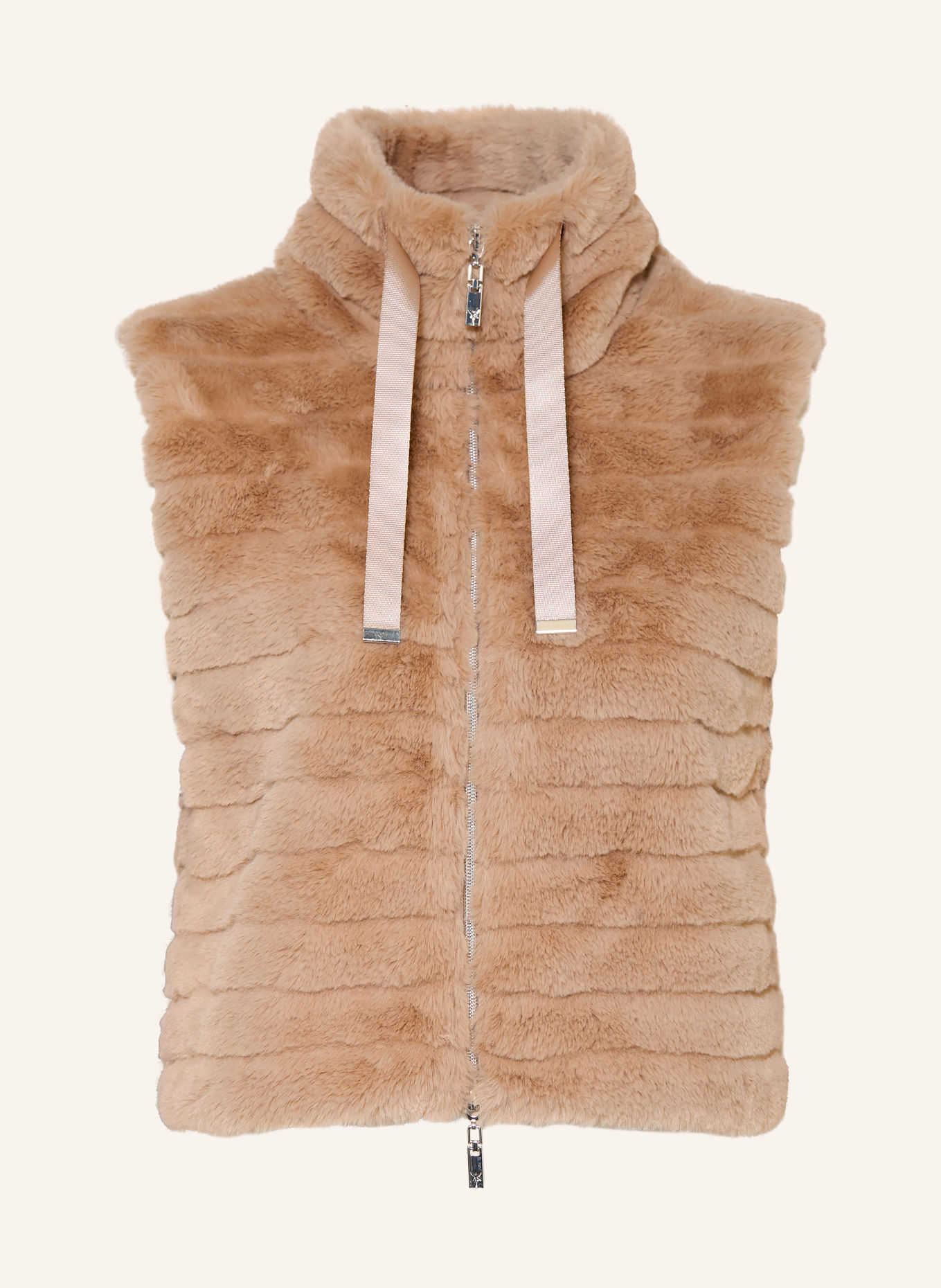 monari Kunstfell-Weste: BEIGE