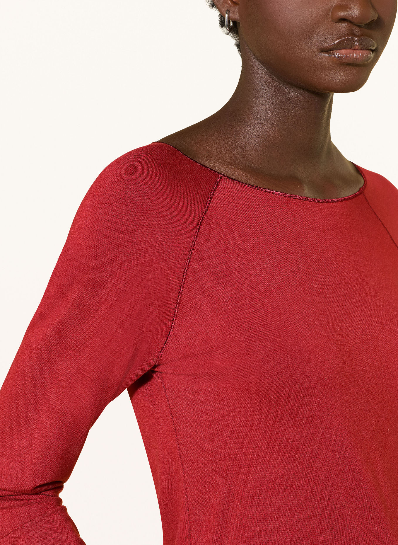 monari Long-sleeve shirt: DARK RED