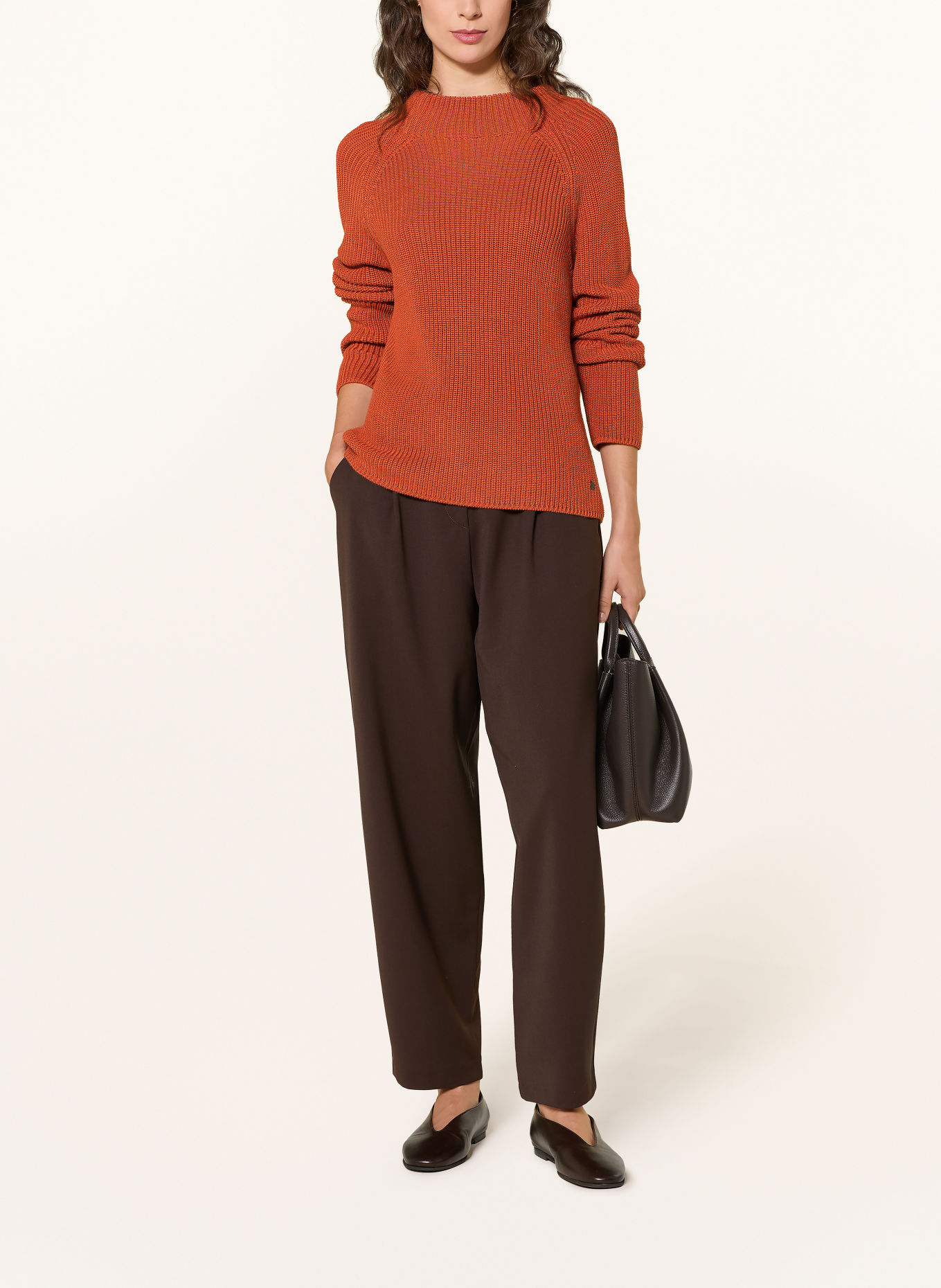 monari Sweater: DARK ORANGE