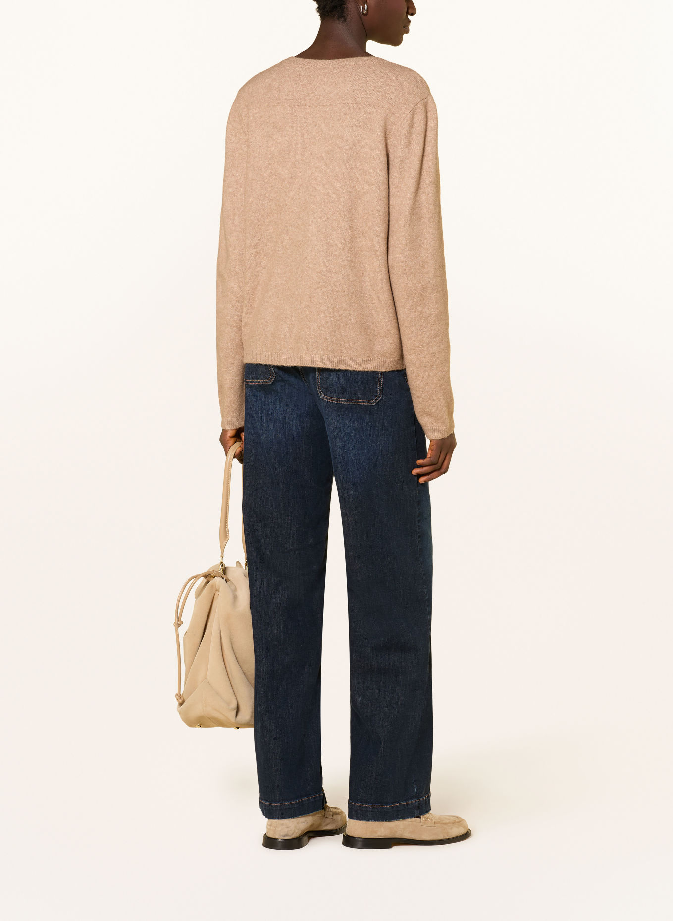 monari Cardigan: BEIGE
