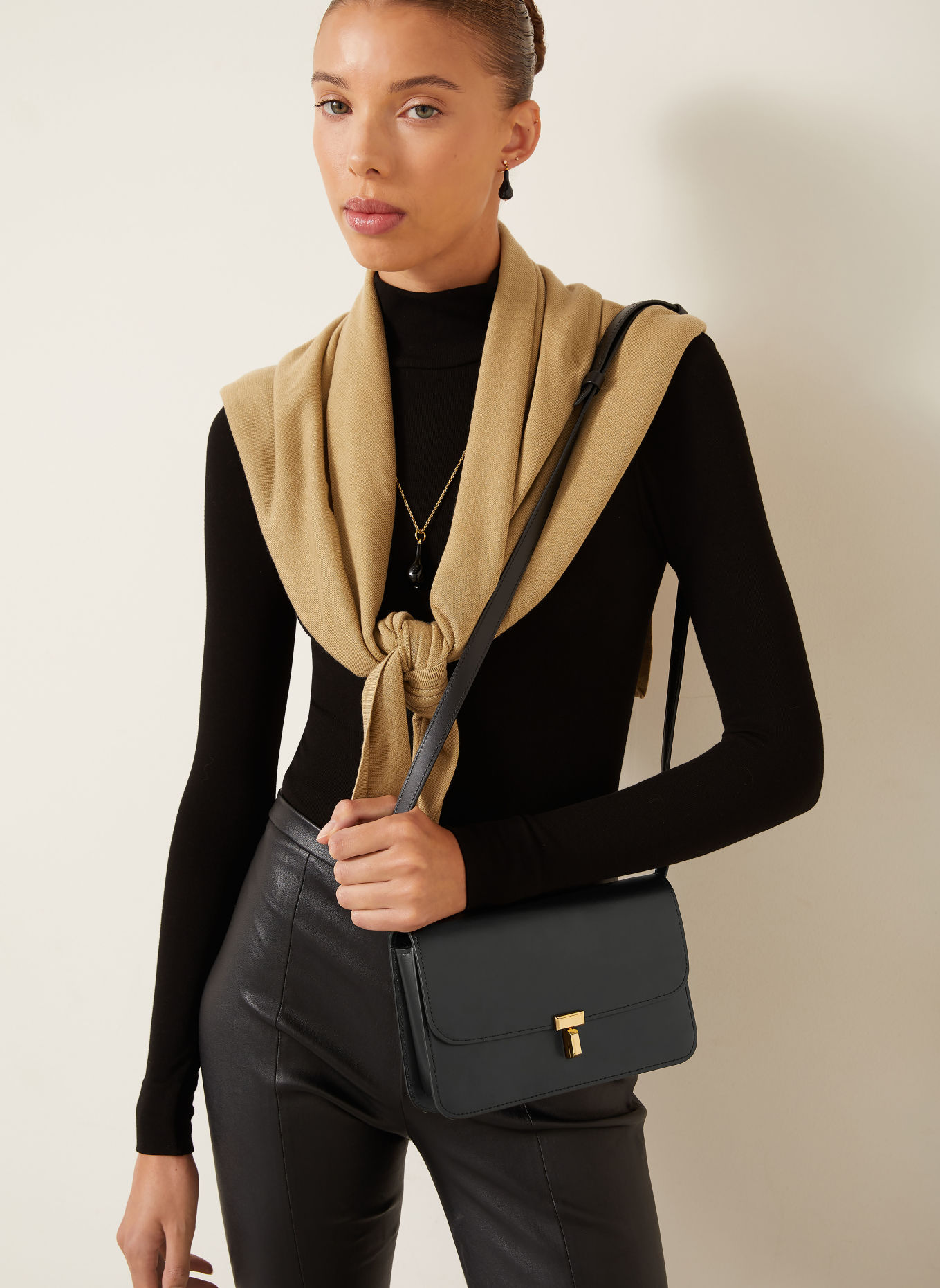 TOTEME Sac à bandoulière: NOIR