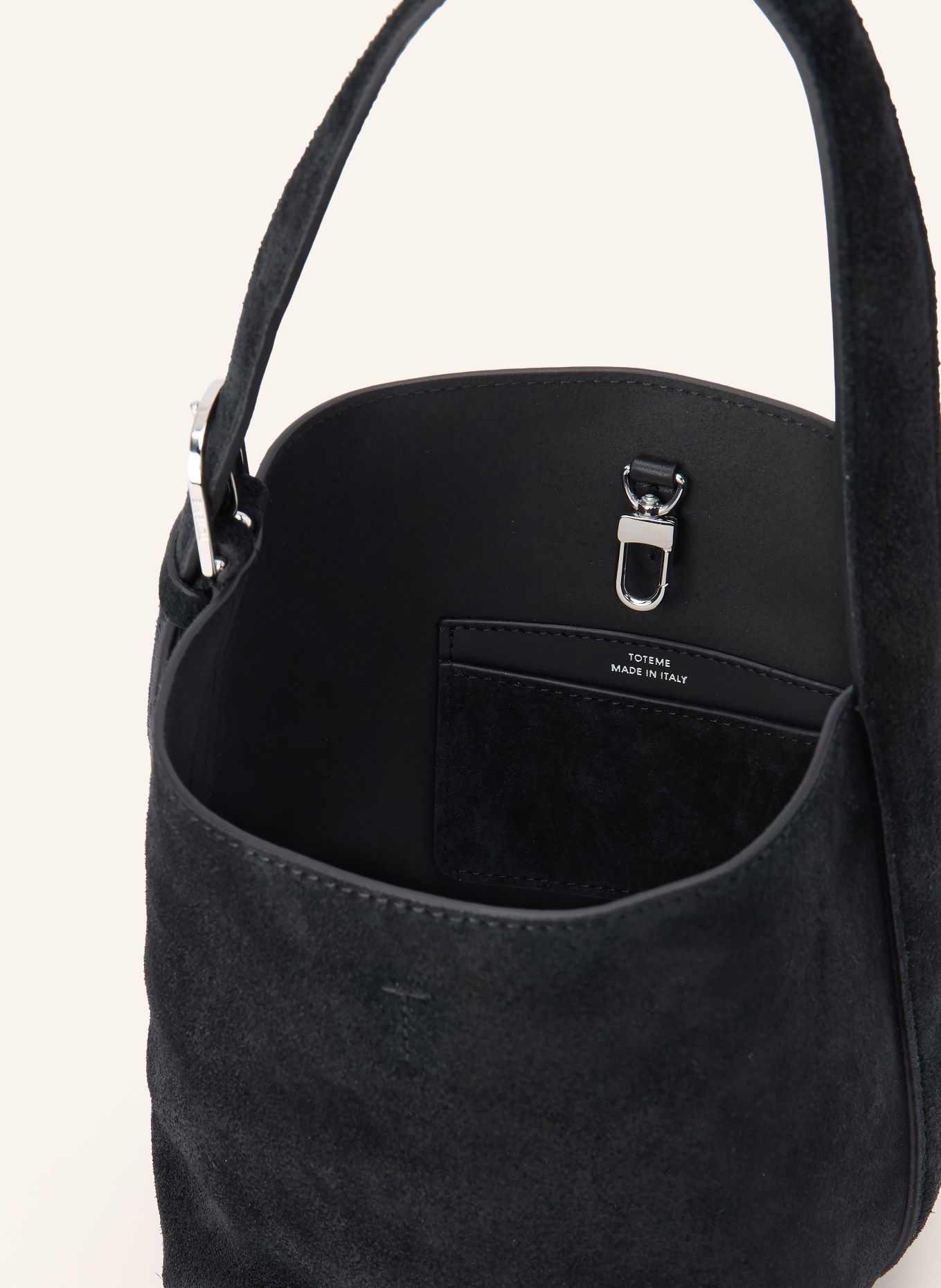 TOTEME Bucket bag: BLACK