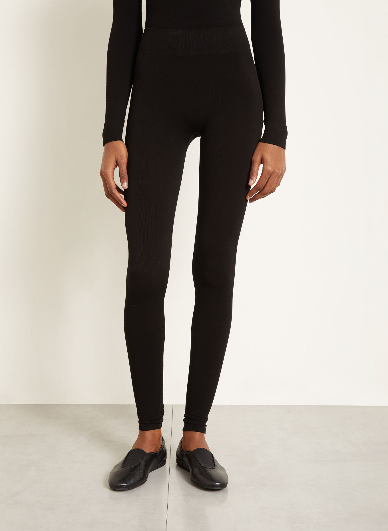 TOTEME Legging: NOIR