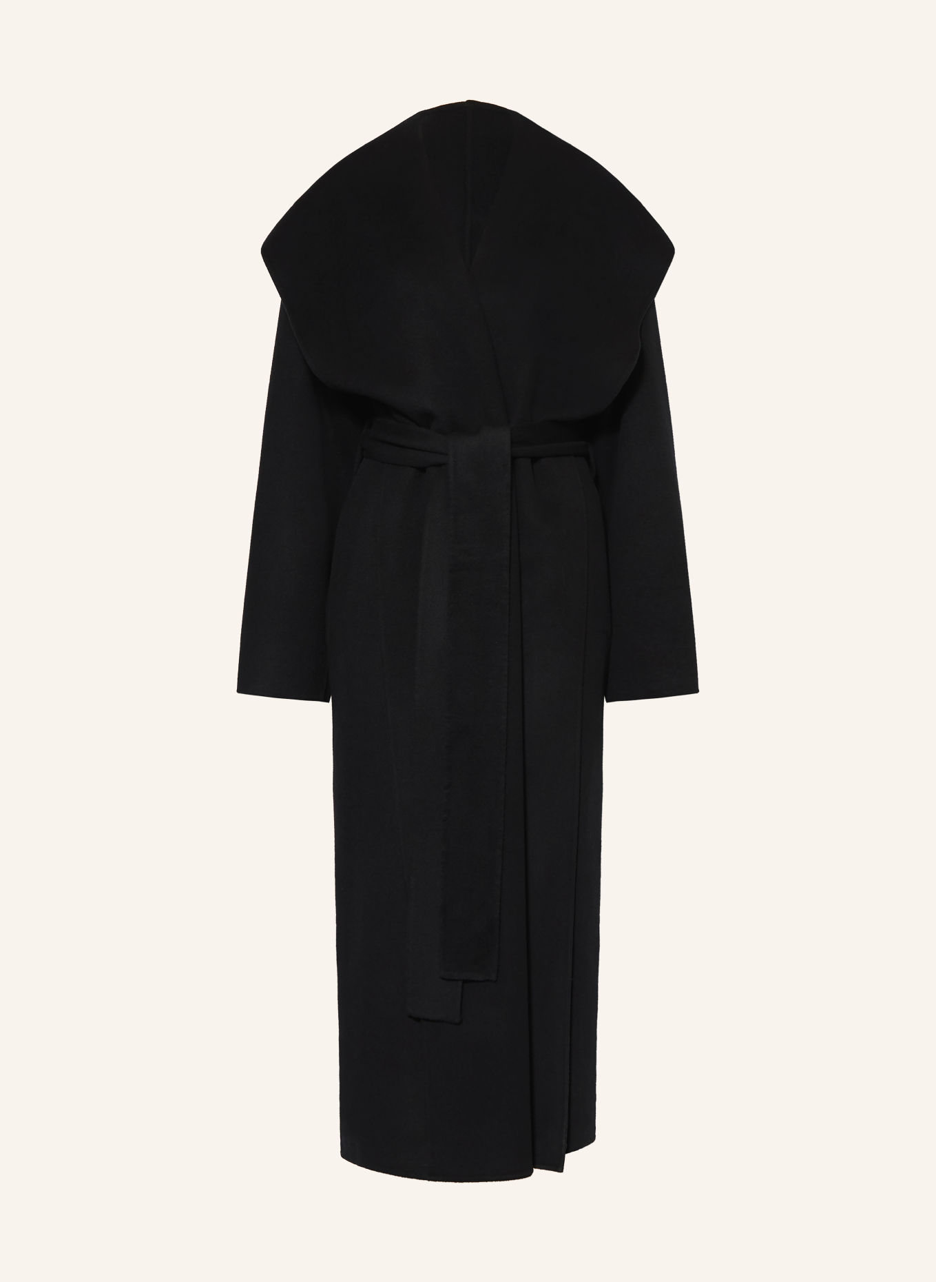 TOTEME Wool coat: BLACK
