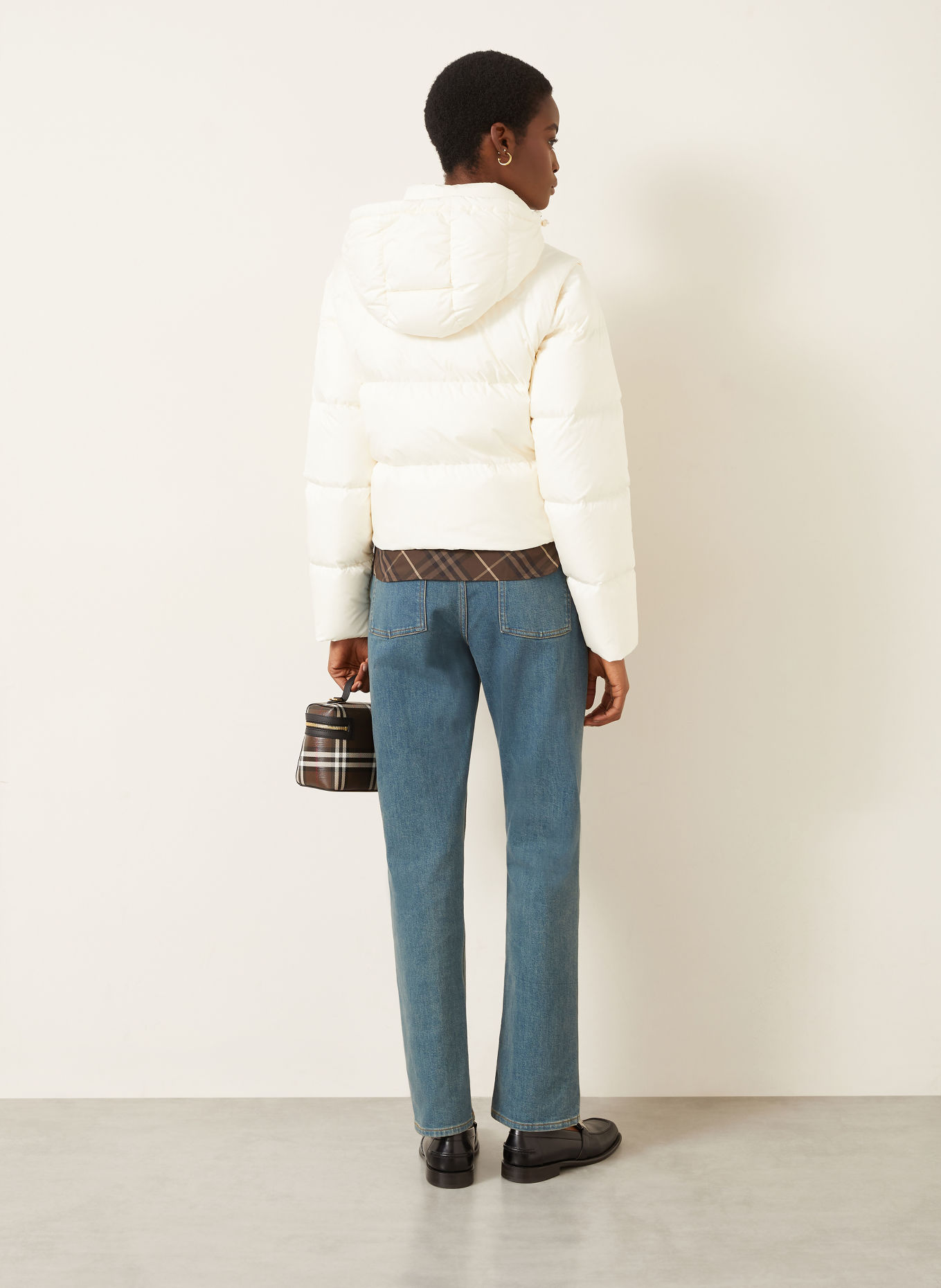 BURBERRY Daunenjacke IRELAND: ECRU