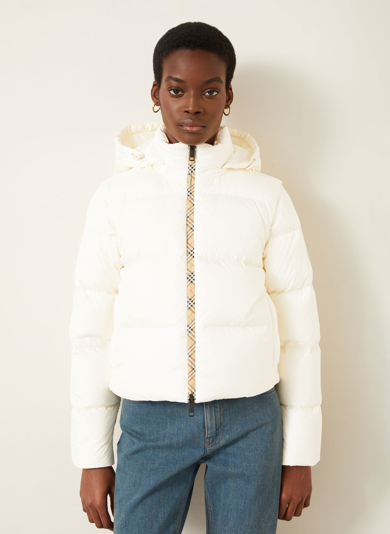 BURBERRY Daunenjacke IRELAND: ECRU