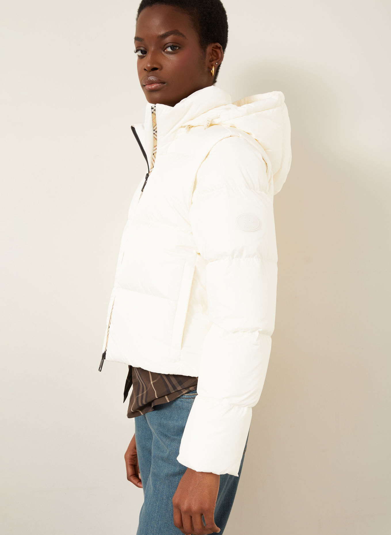 BURBERRY Daunenjacke IRELAND: ECRU