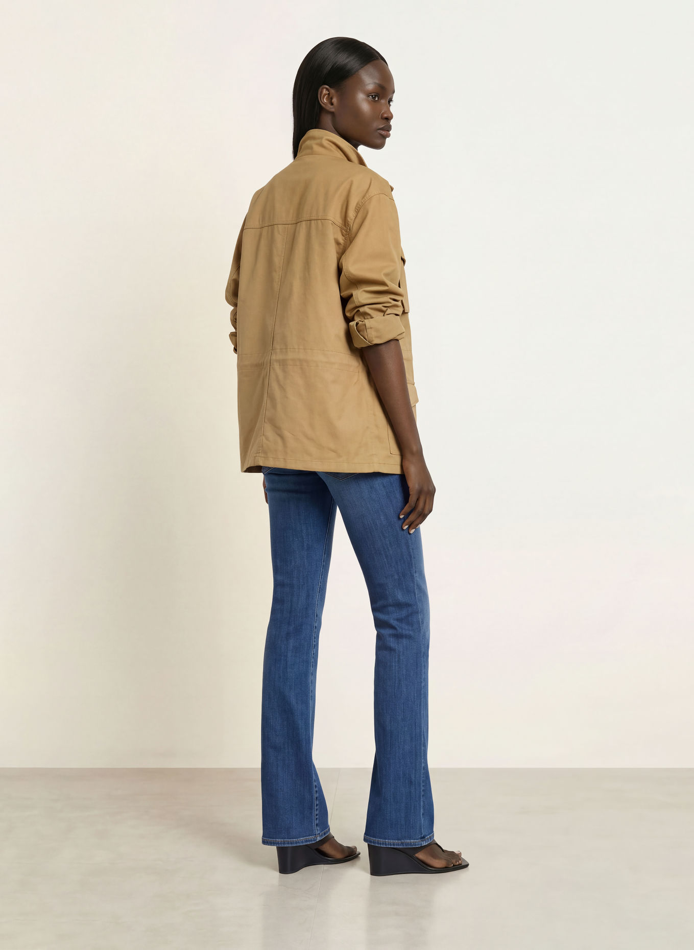 7 for all mankind Rovné džíny THE SLIM HALO: 1G7 Mid Blue