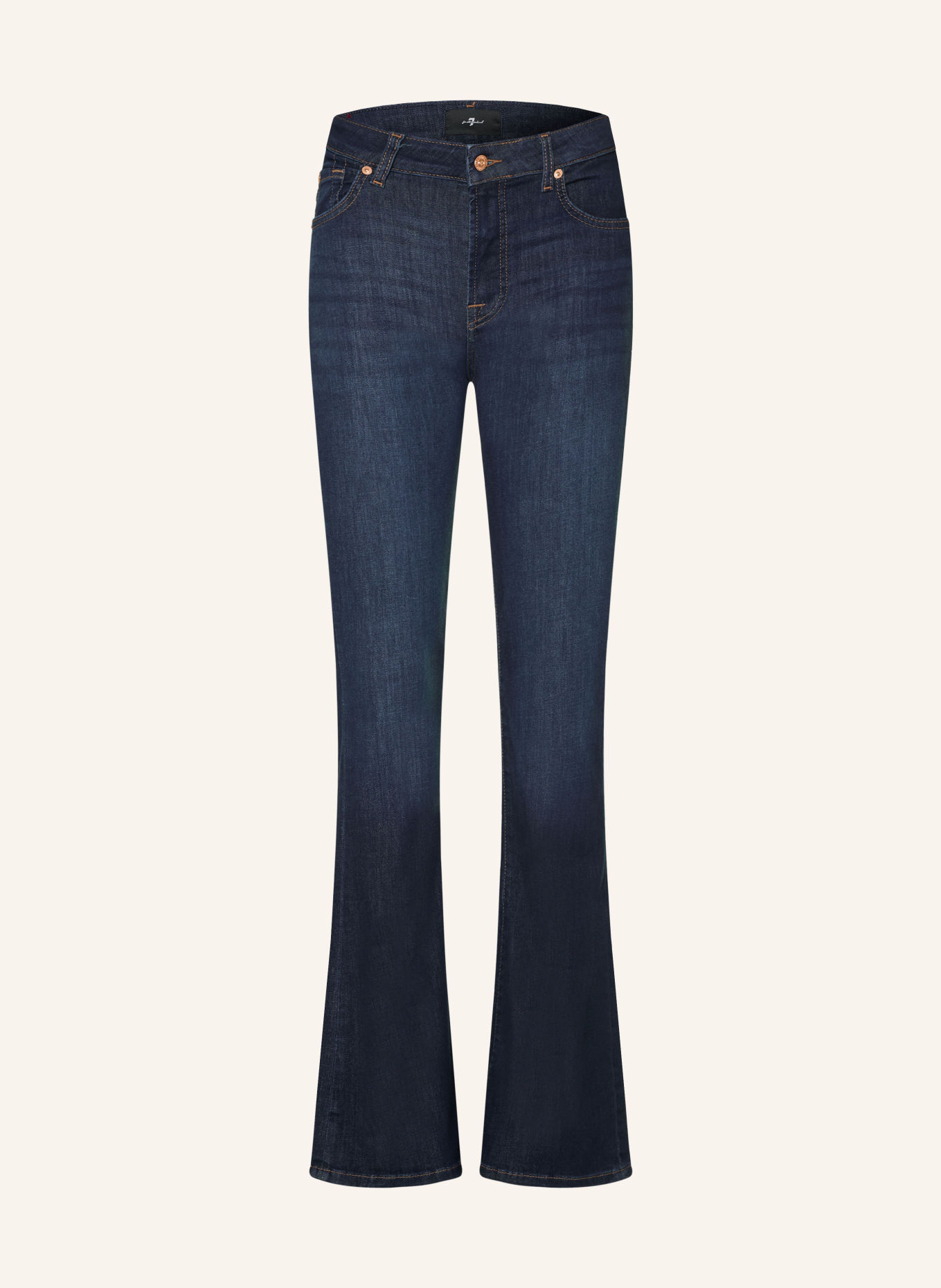 7 for all mankind Bootcut Jeans THE LEGGY BOOTCUT: 1G6 Dark Blue