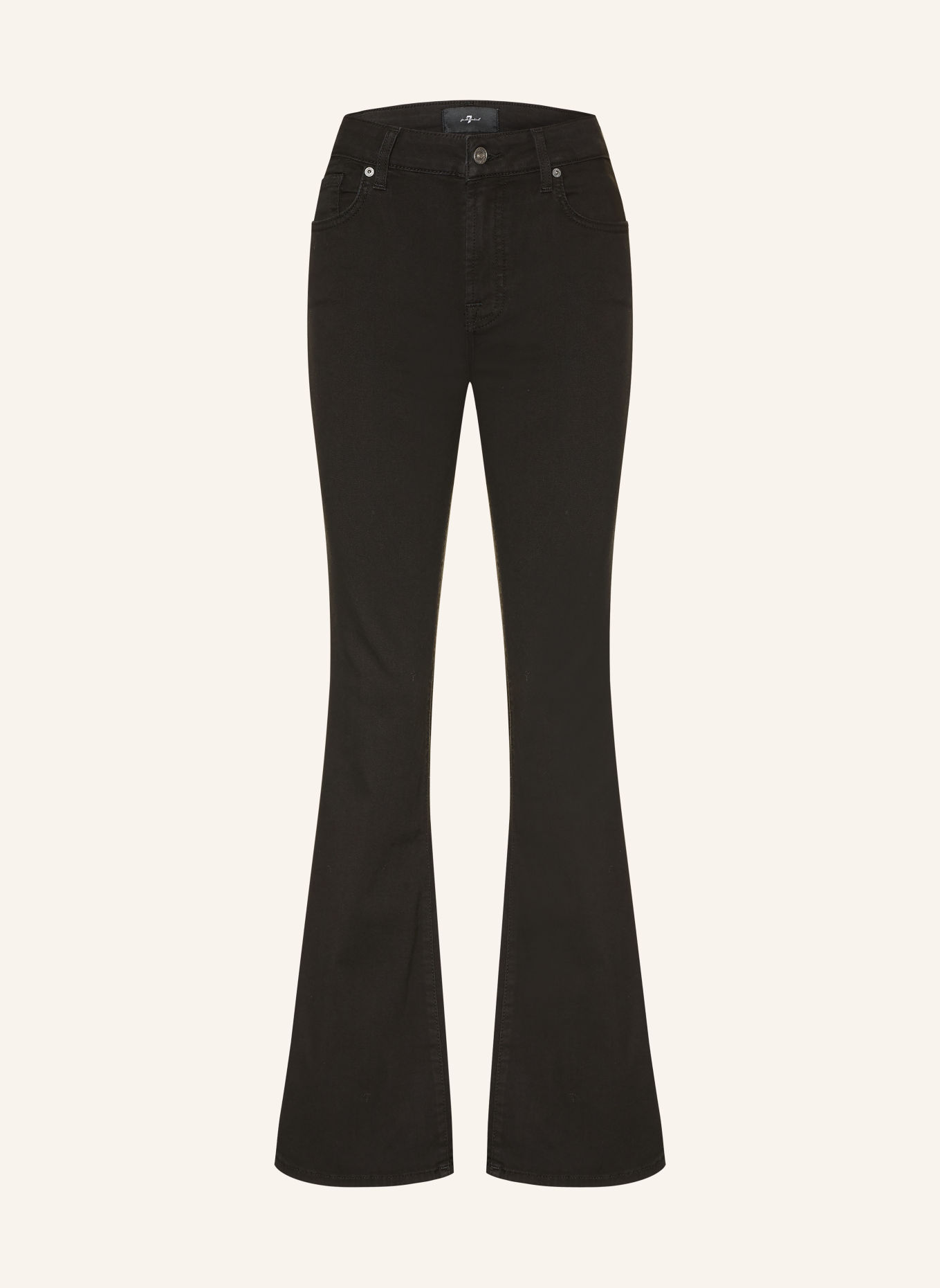 7 for all mankind Bootcut jeans THE LEGGY BOOTCUT: NOI Black