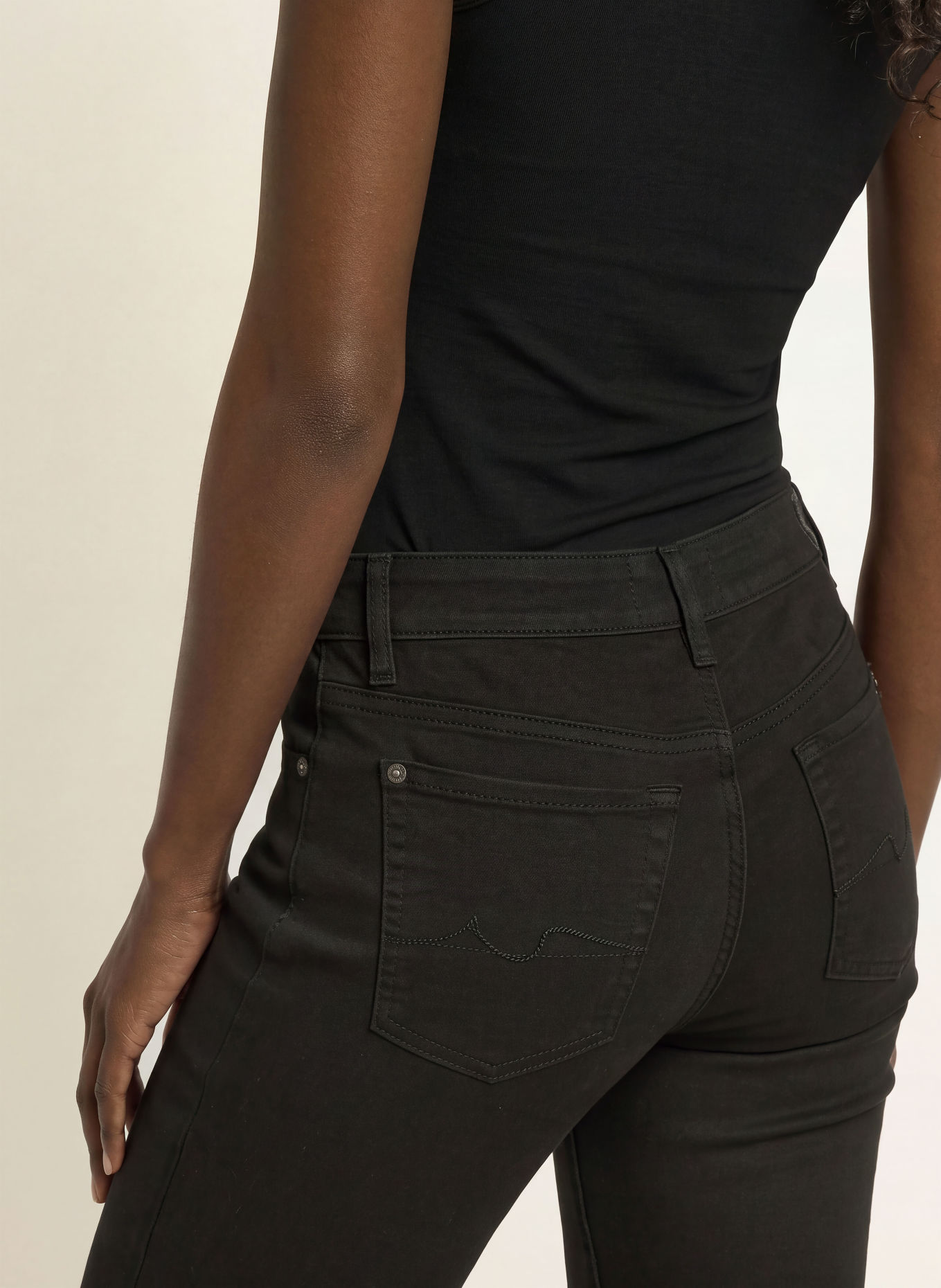 7 for all mankind Bootcut jeans THE LEGGY BOOTCUT: NOI Black