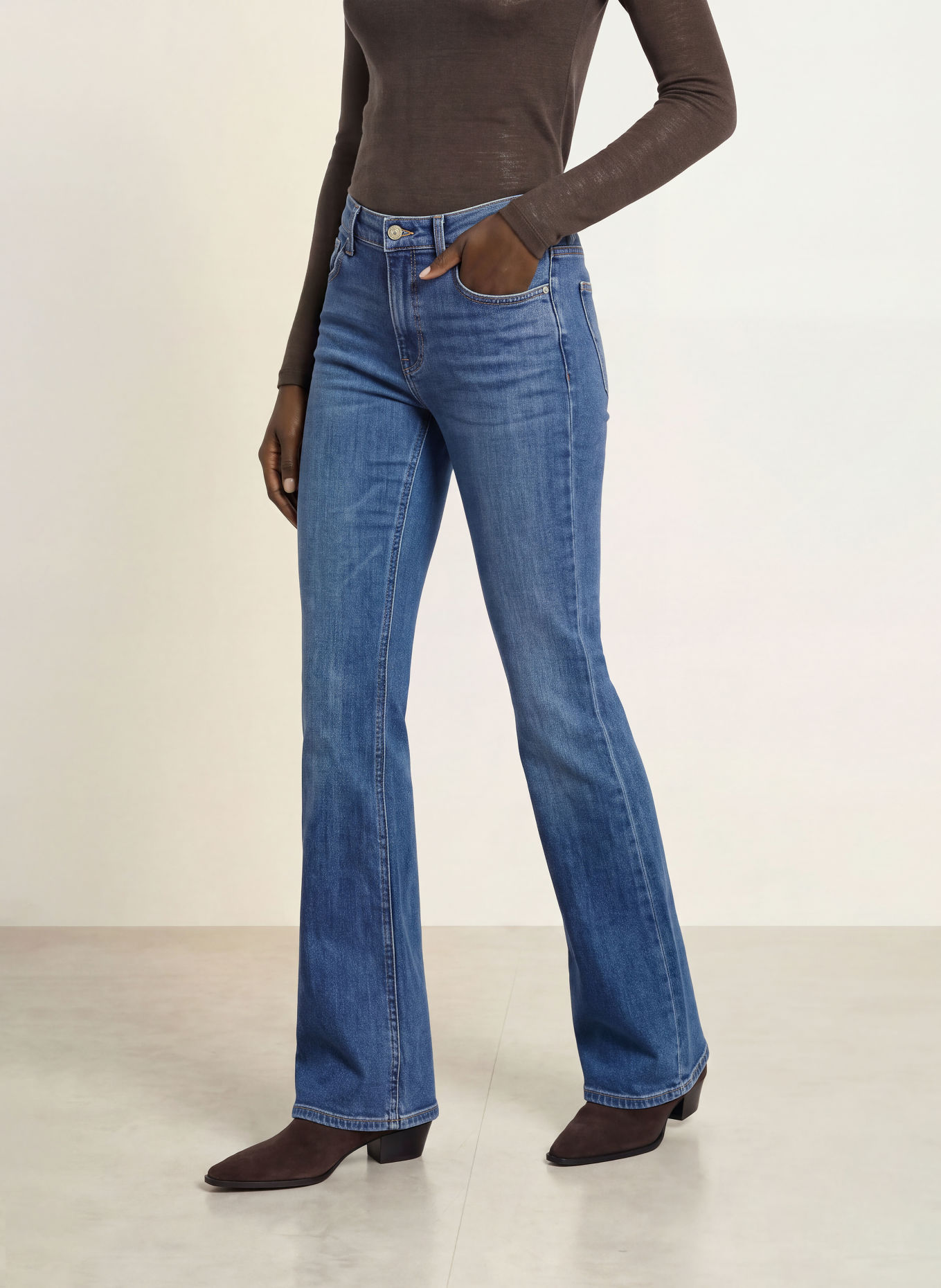 7 for all mankind Flared jeans THE LEGGY BOOTCUT: 1G7 Mid Blue