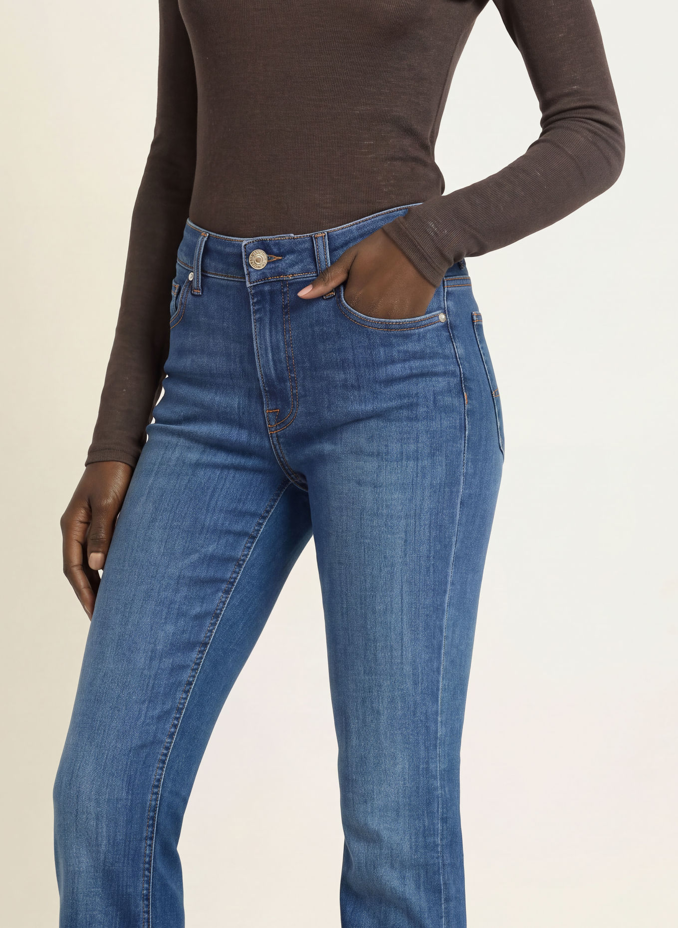 7 for all mankind Flared jeans THE LEGGY BOOTCUT: 1G7 Mid Blue