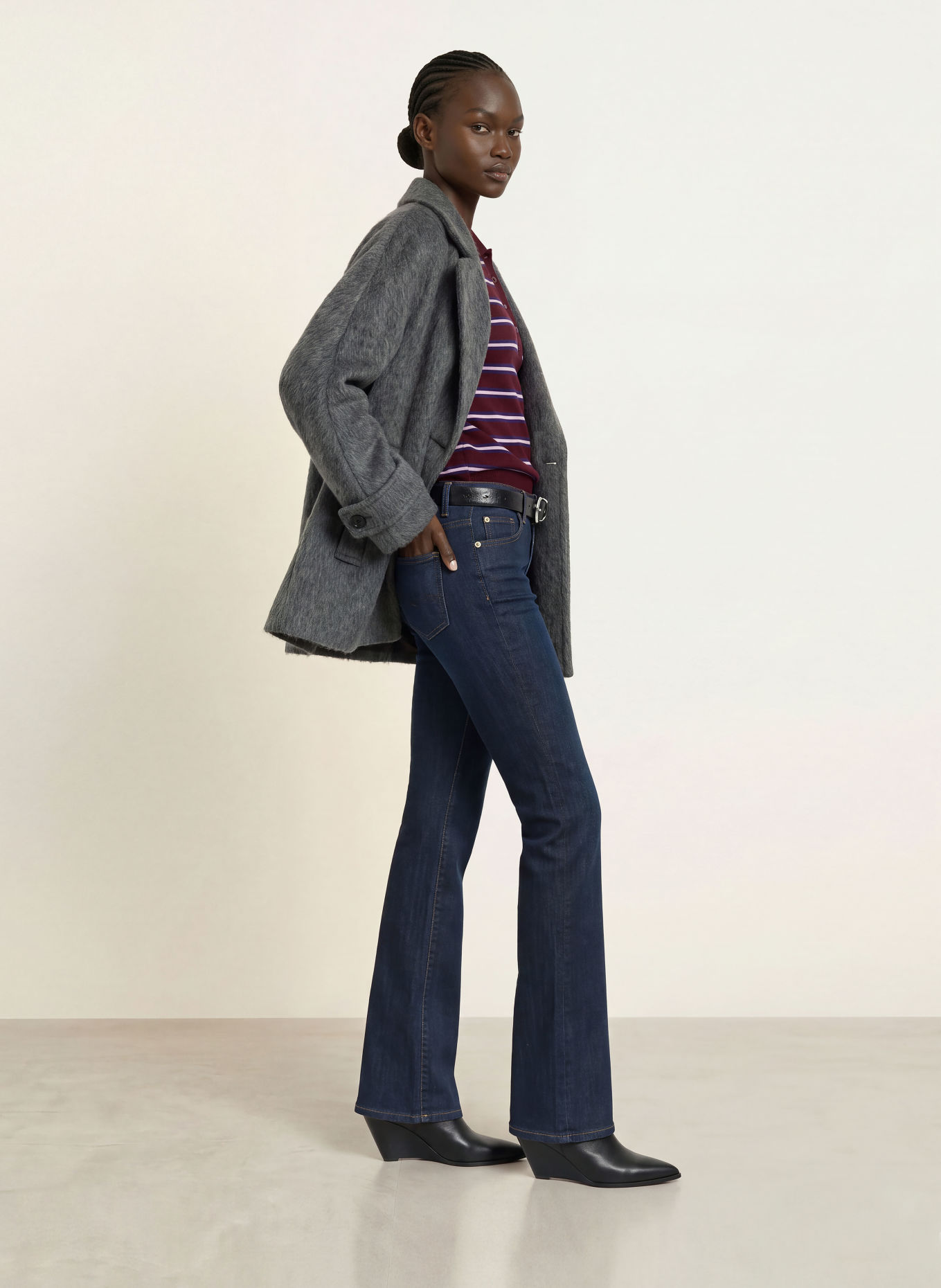 7 for all mankind Straight Jeans THE SLIM: 1G6 Dark Blue