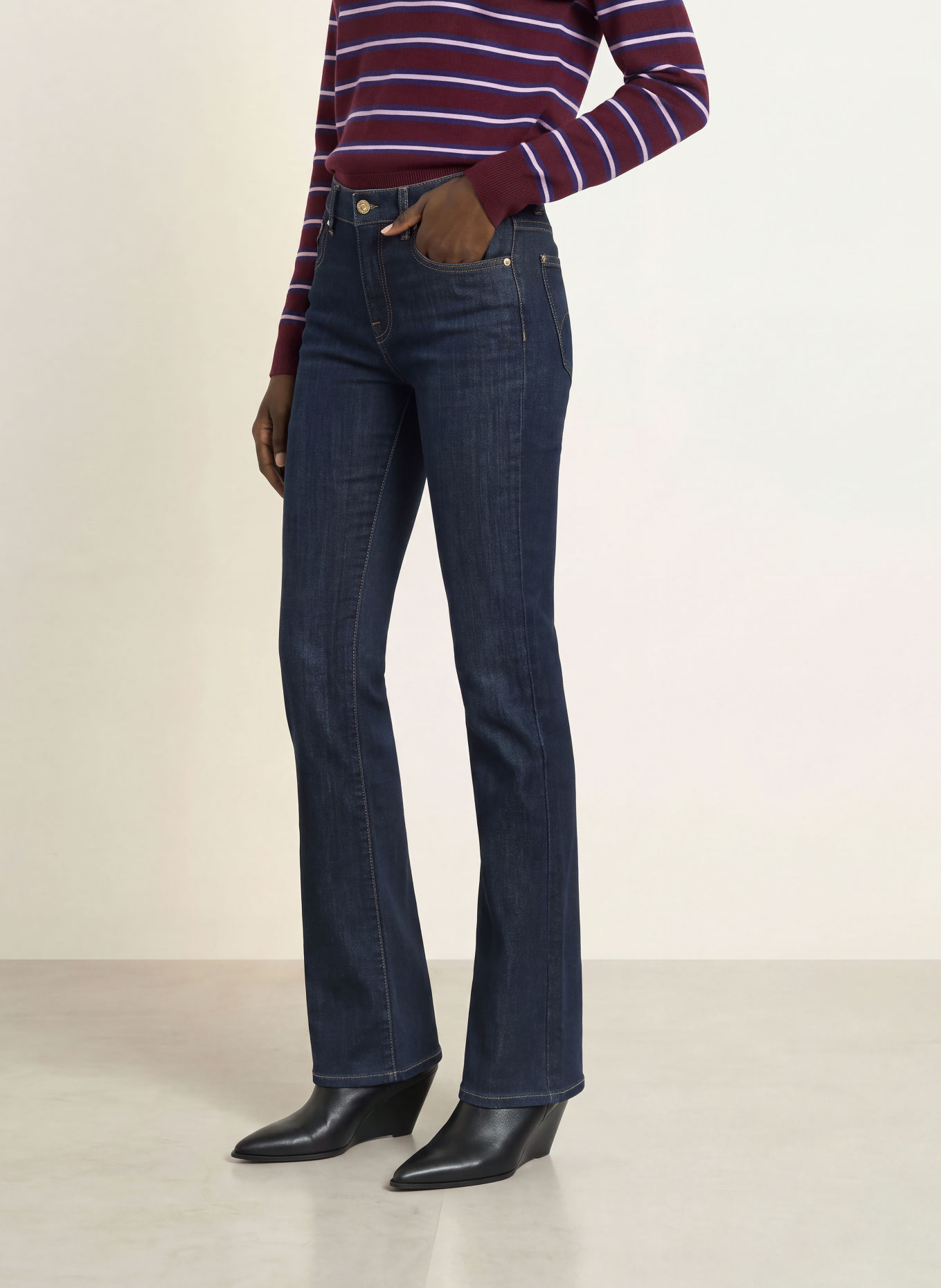 7 for all mankind Straight Jeans THE SLIM: 1G6 Dark Blue