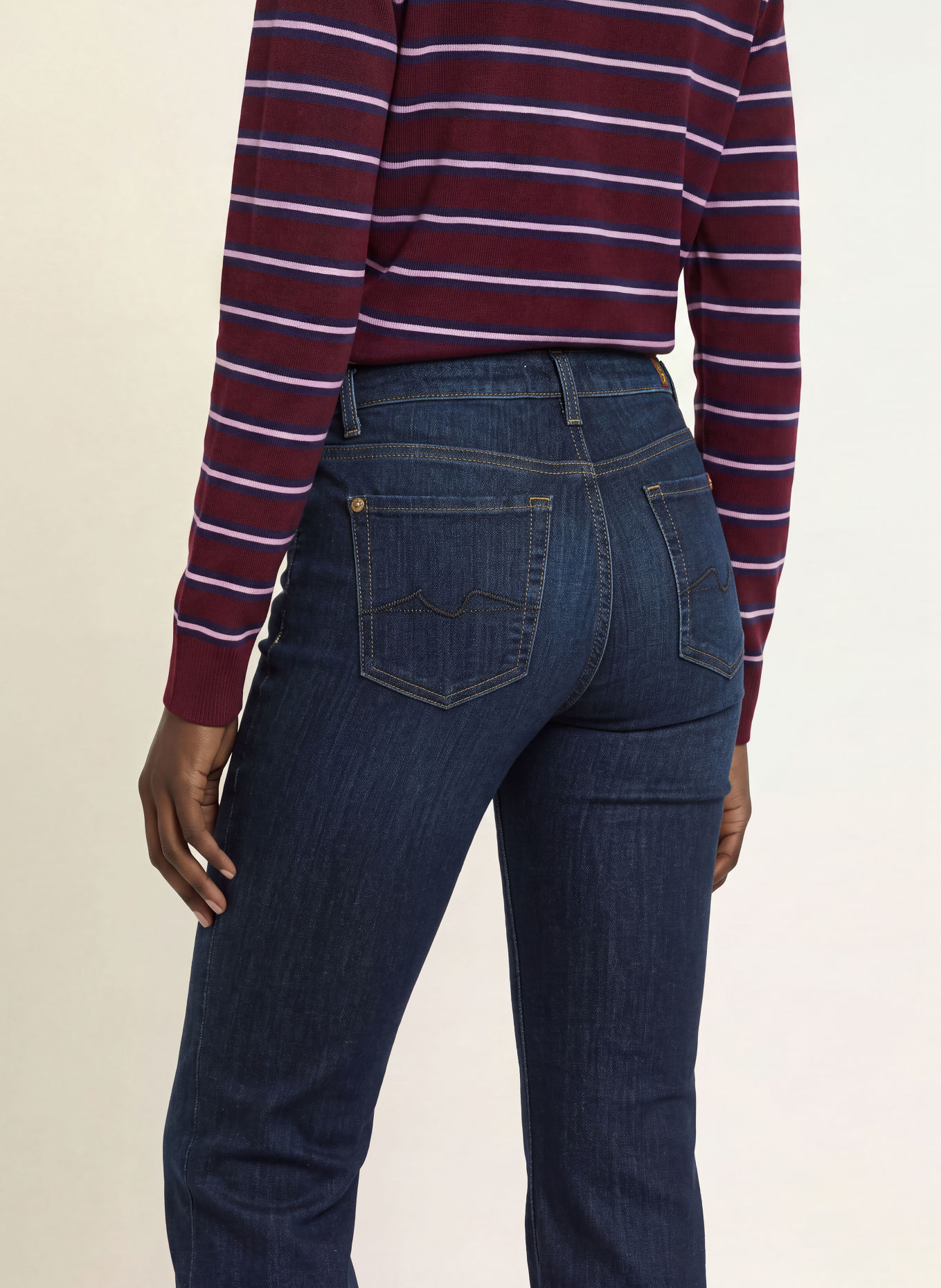 7 for all mankind Straight Jeans THE SLIM: 1G6 Dark Blue