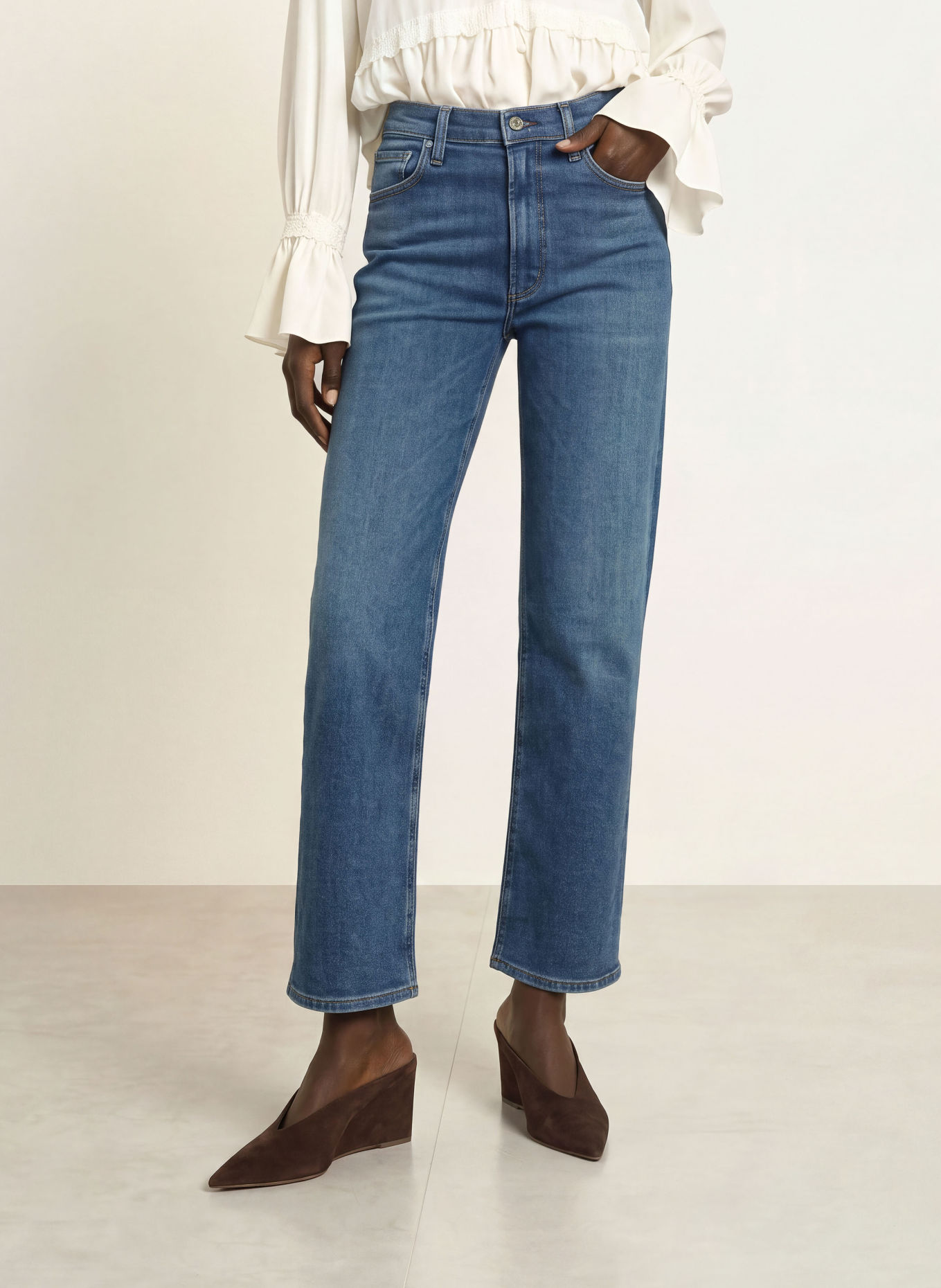 CITIZENS of HUMANITY Straight Jeans PALMA: pnama panama (md indigo)