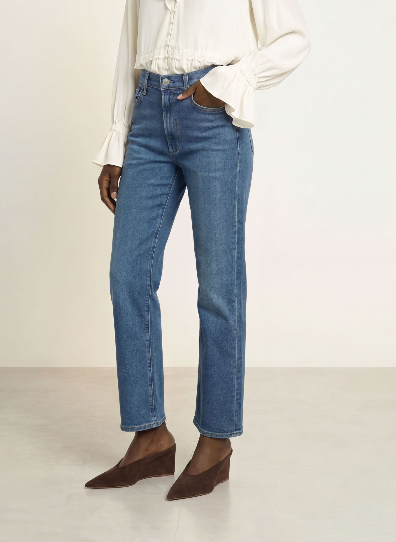 CITIZENS of HUMANITY Straight Jeans PALMA: pnama panama (md indigo)
