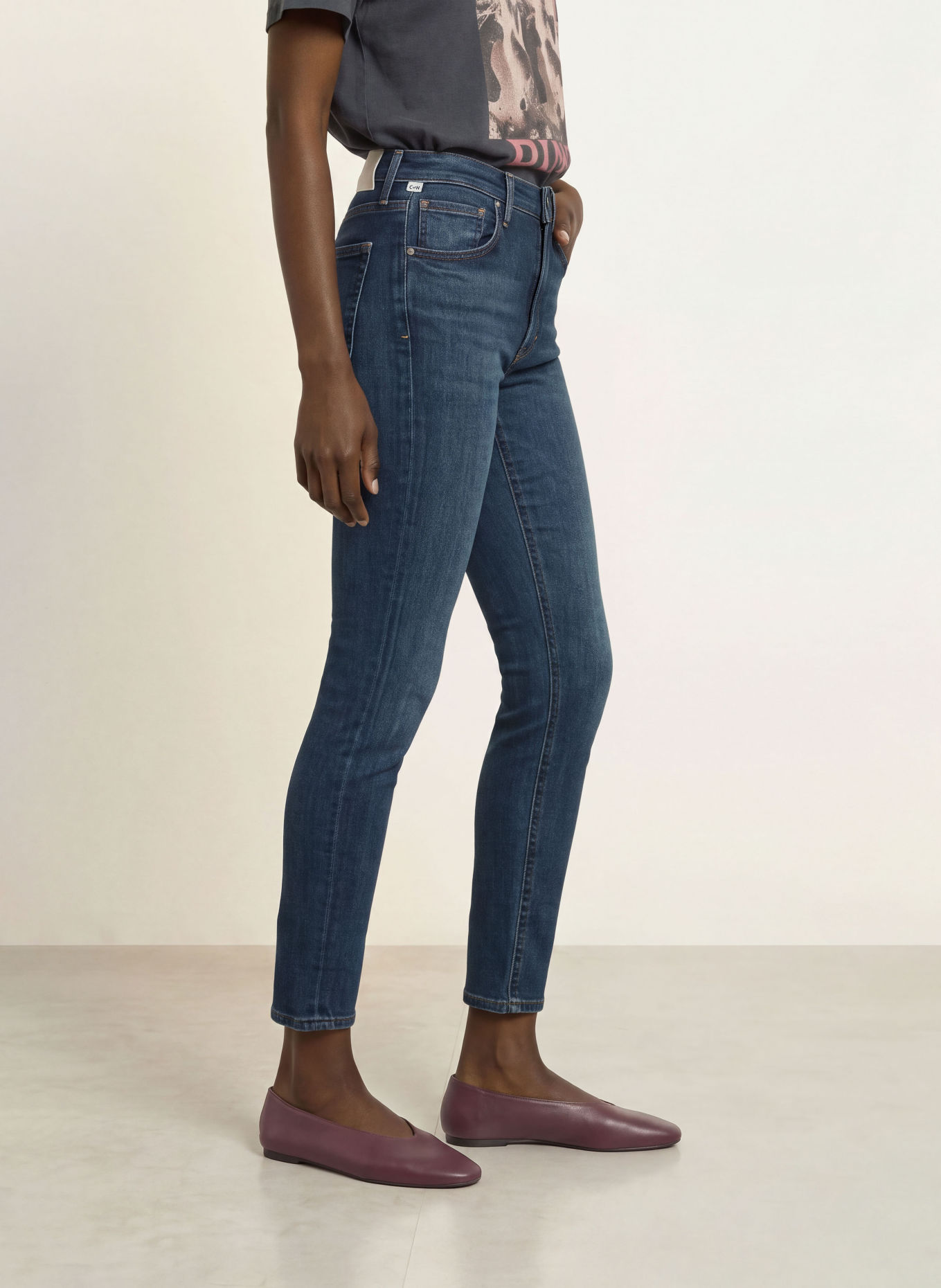 CITIZENS of HUMANITY Skinny Jeans SLOLANE: prvan provance (dk ind)