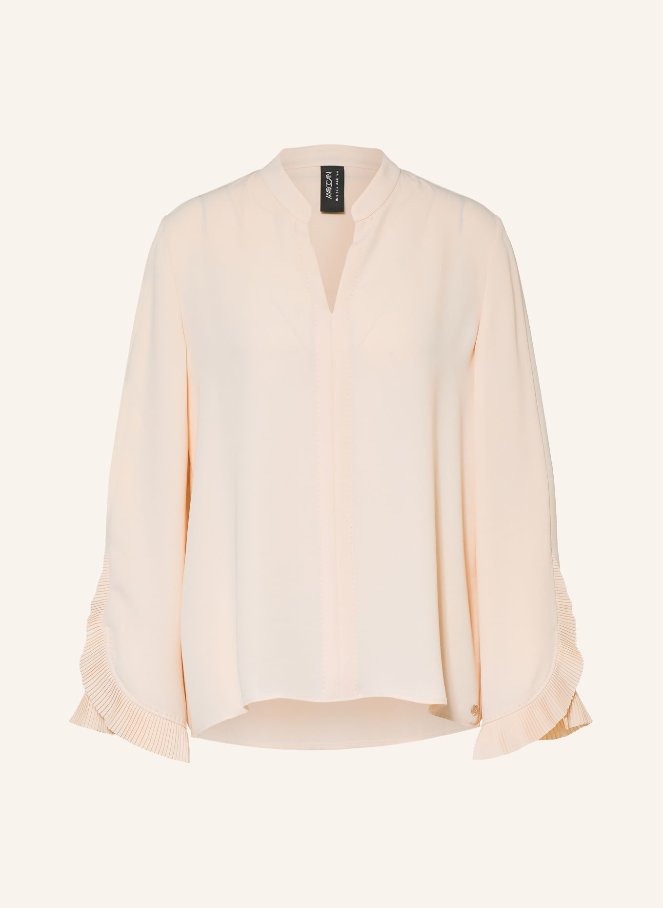 MARC CAIN Satinbluse: 153 Magnolia