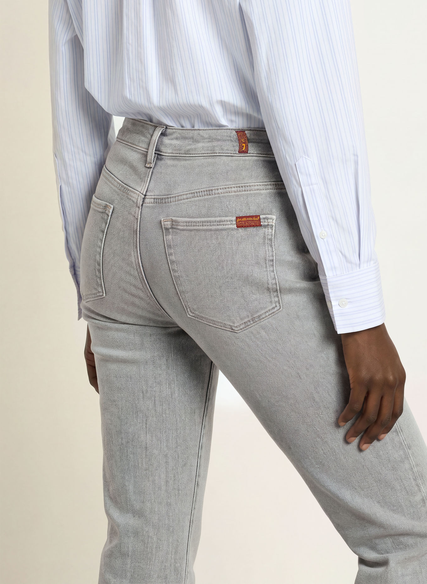 7 for all mankind Straight jeans CALIE: 45F MOON SHADOW