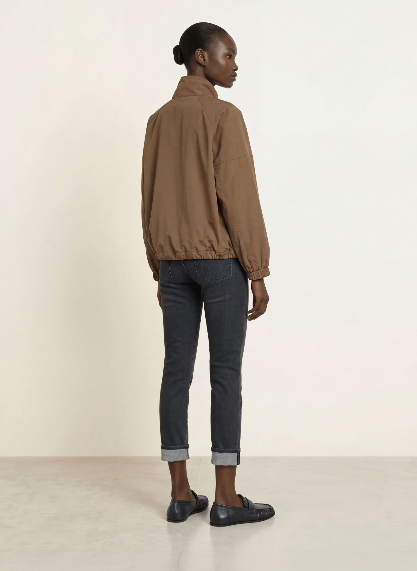 7 for all mankind Skinny jeans RELAXED SKINNY: 45O BLACKOUT