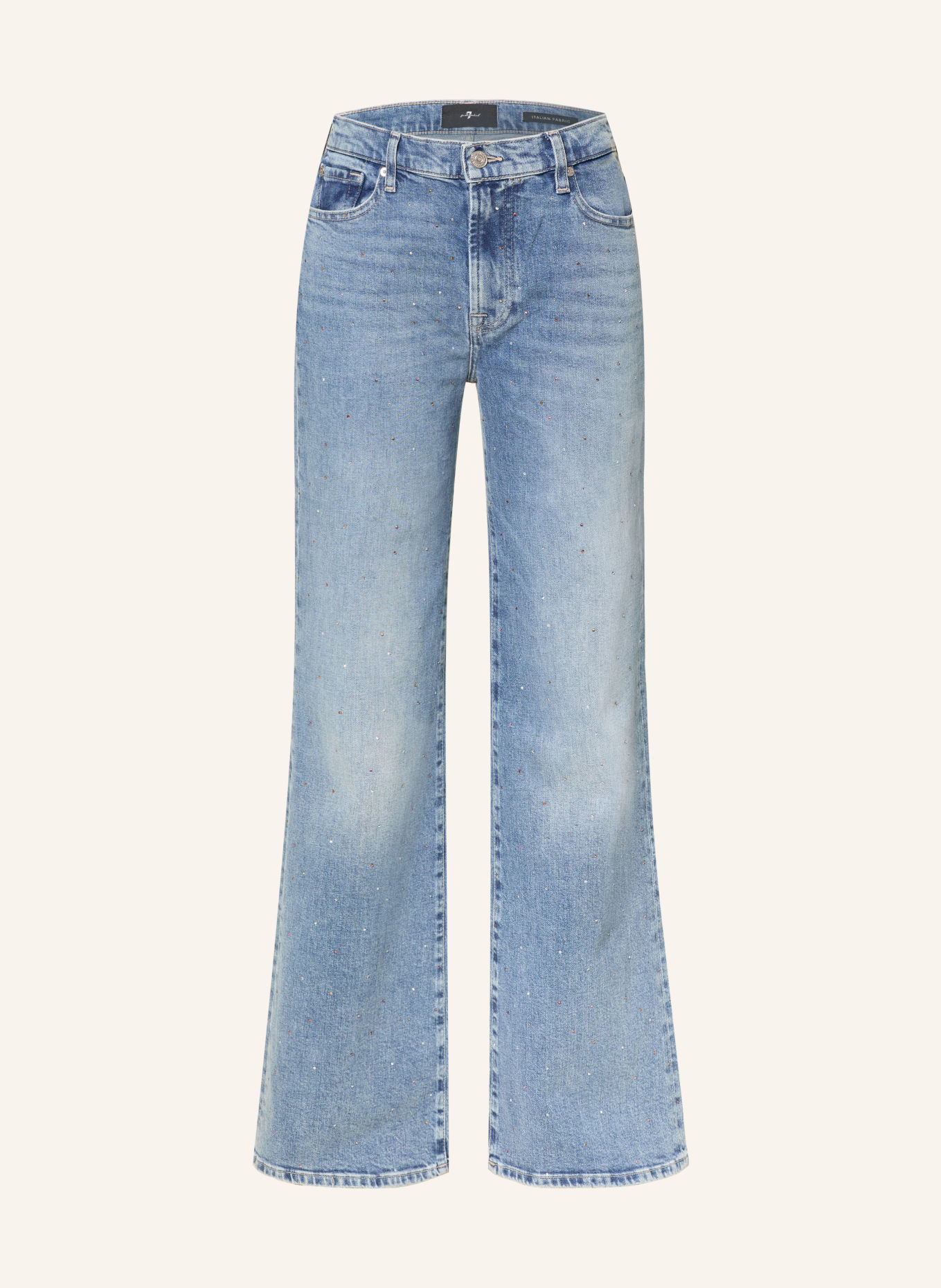 7 for all mankind Bootcut Jeans MODERN DOJO mit Schmucksteinen: 43N SPRINKLE