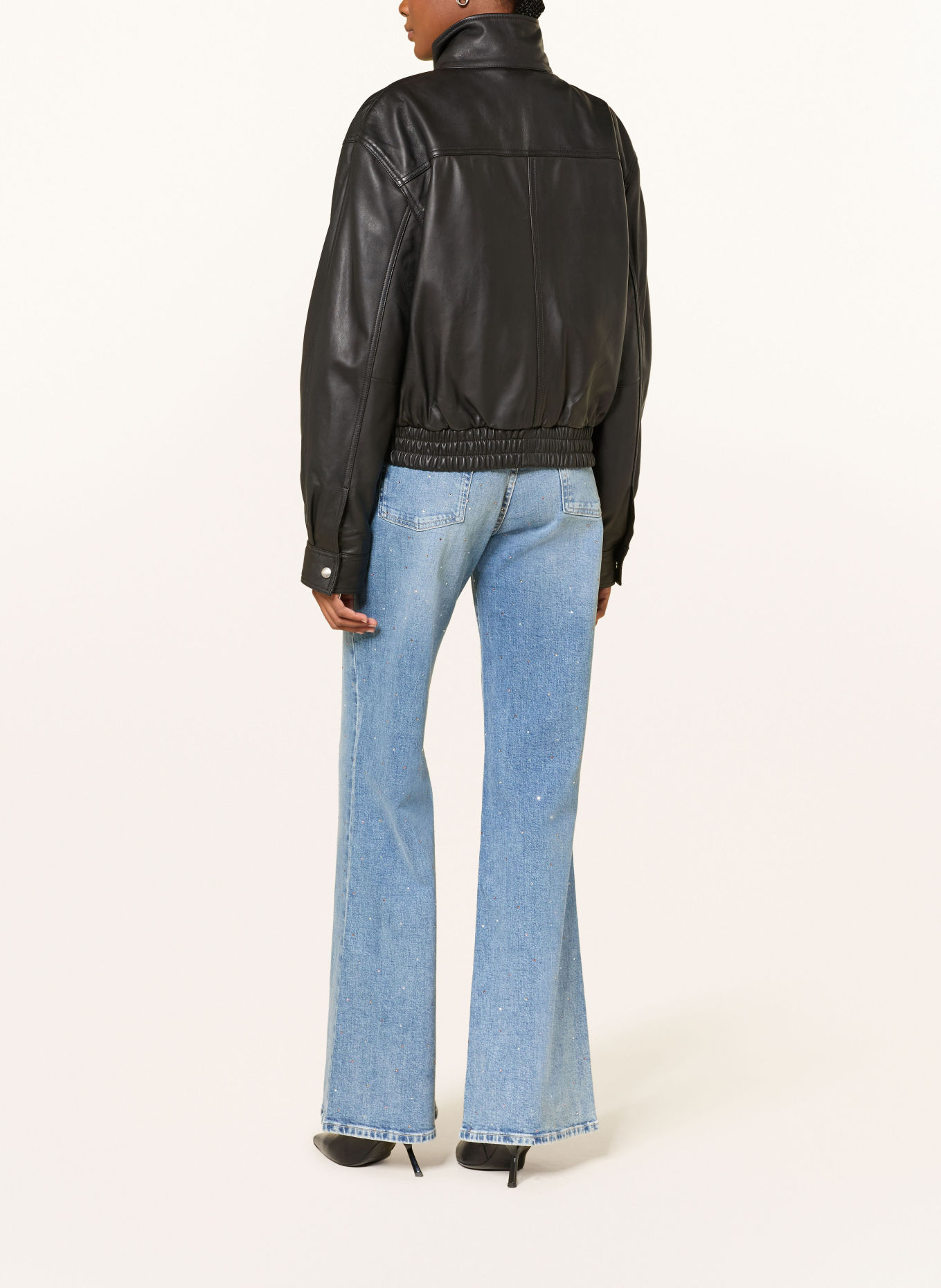 7 for all mankind Bootcut Jeans MODERN DOJO mit Schmucksteinen: 43N SPRINKLE