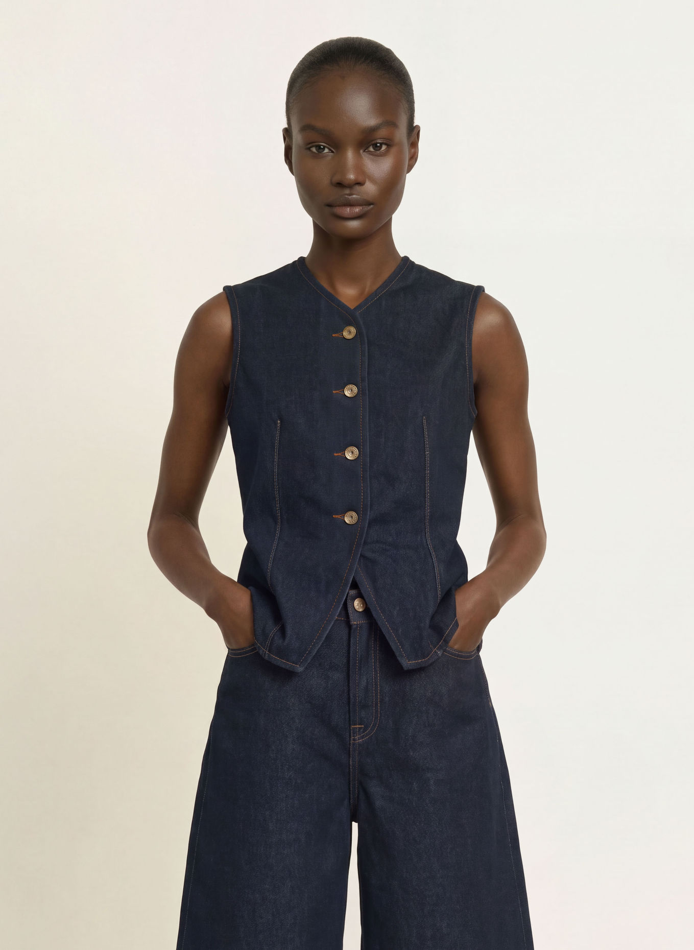 7 for all mankind Jeansweste: DUNKELBLAU