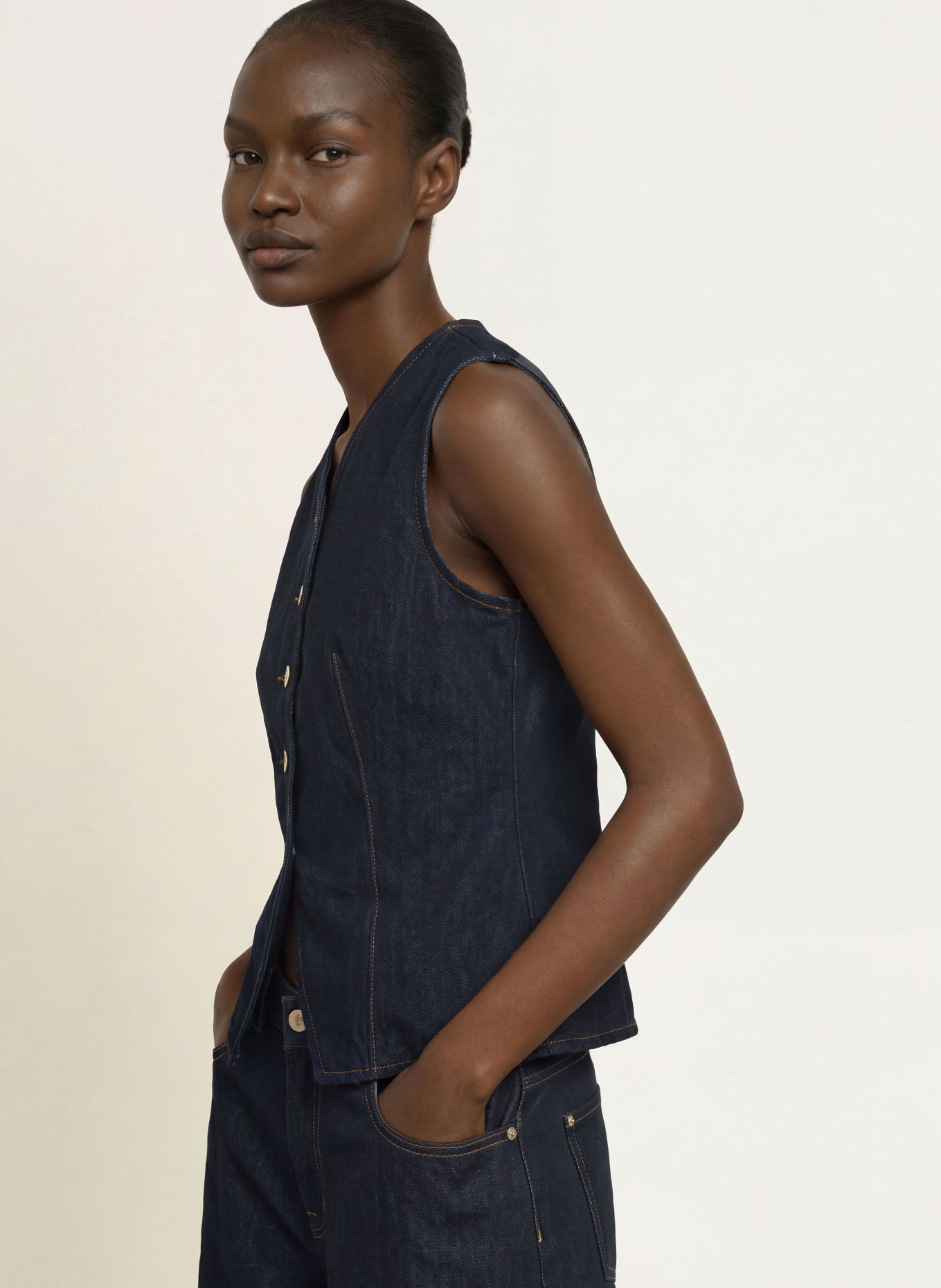 7 for all mankind Jeansweste: DUNKELBLAU