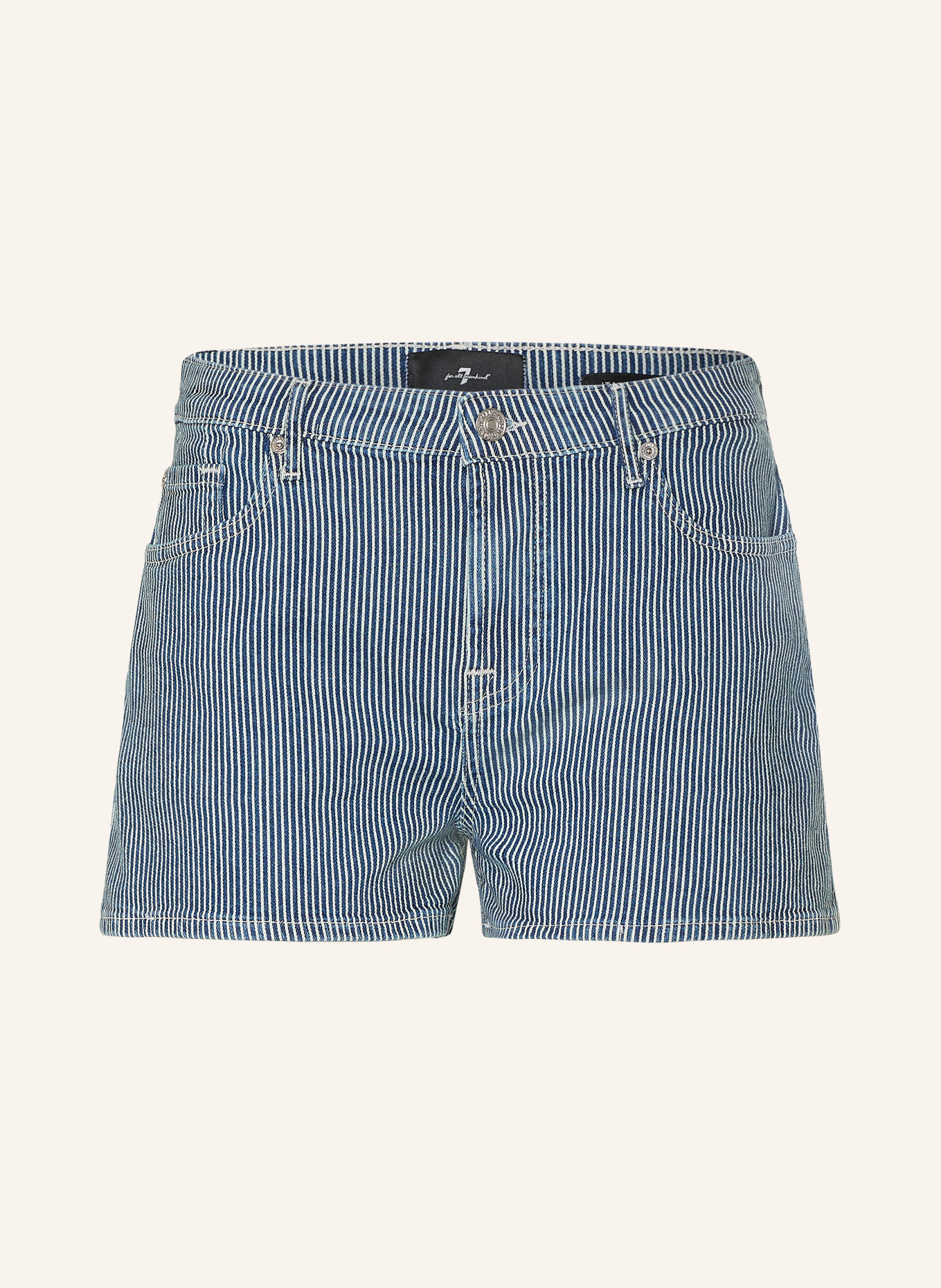 7 for all mankind Jeansshorts EASY: 43T PORTSIDE