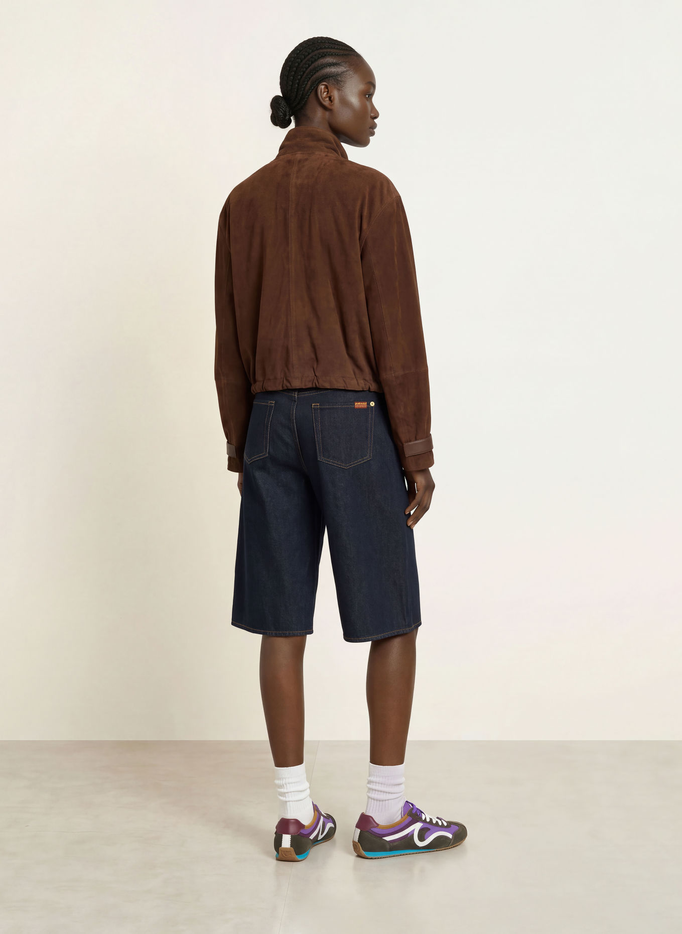 7 for all mankind Jeans-Bermudas CULOTTE: 45B HALFNIGHT